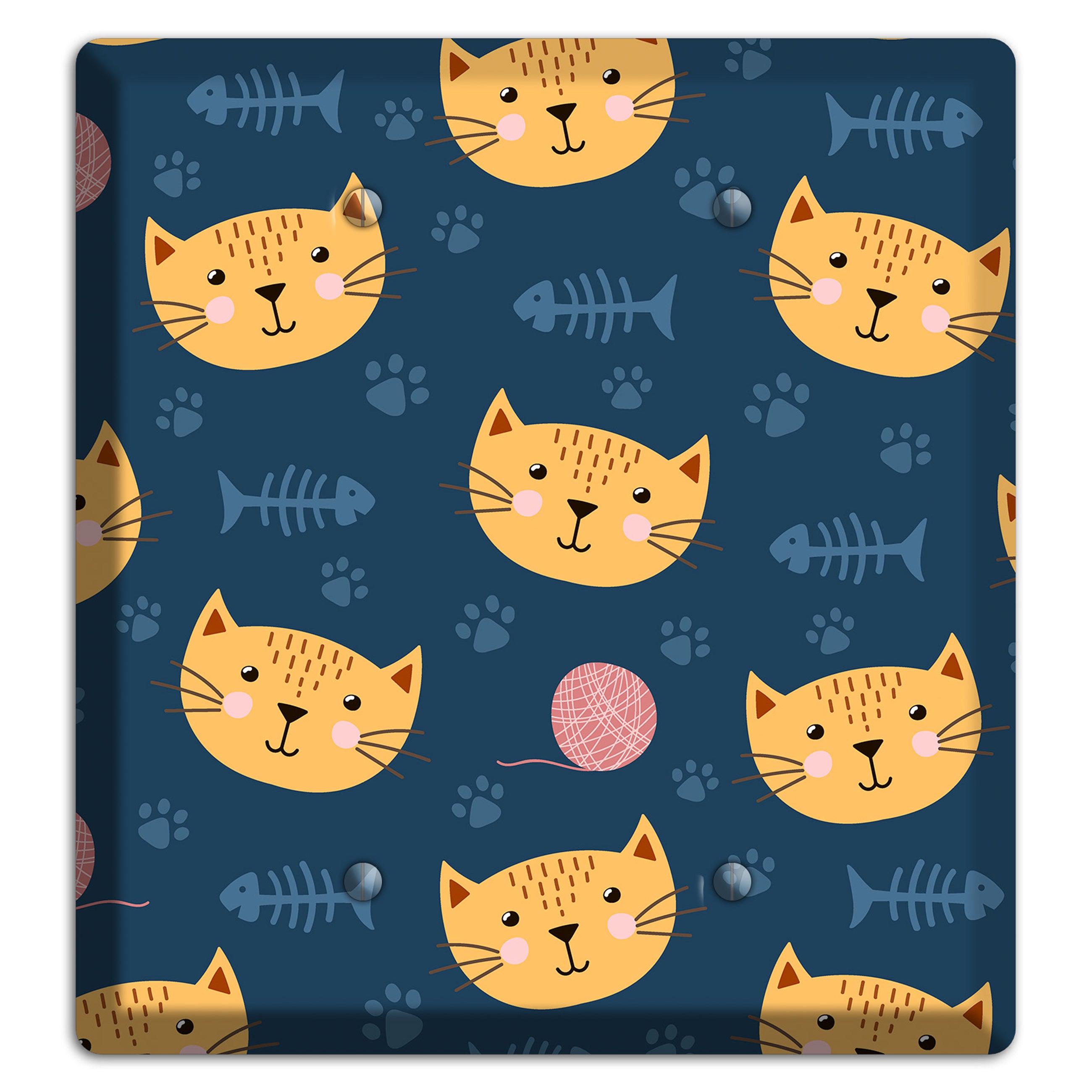 Cat Nap Parade 2 Blank Wallplate