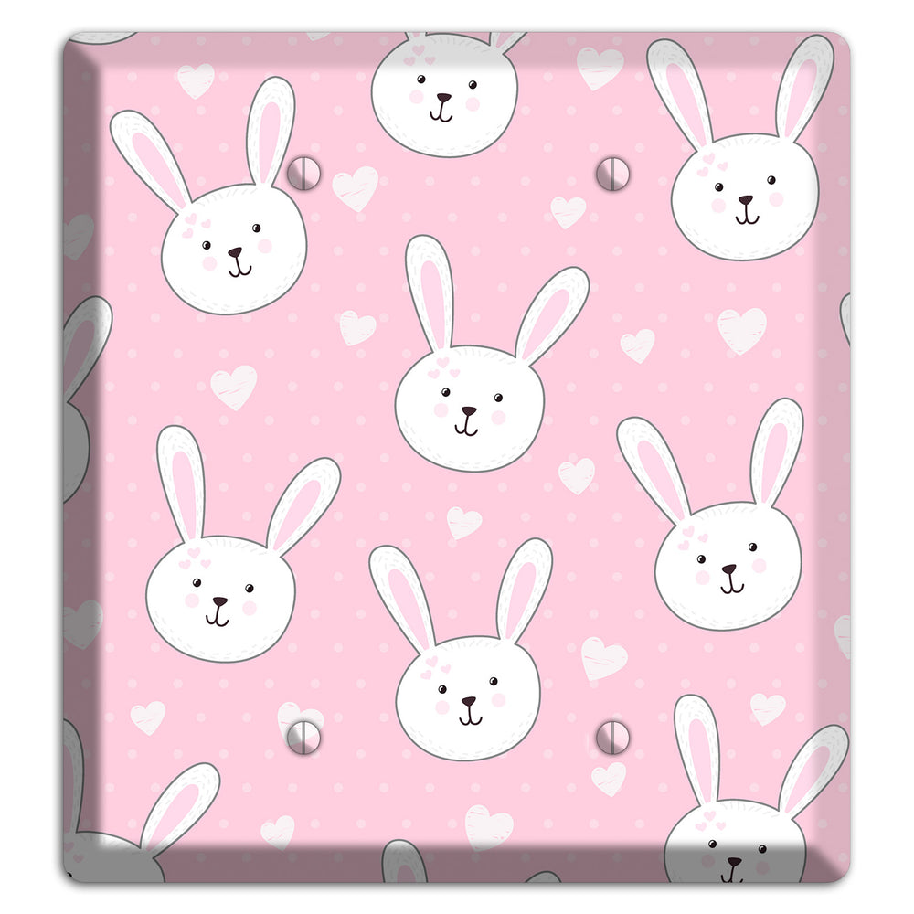 Bunny Love 2 Blank Wallplate