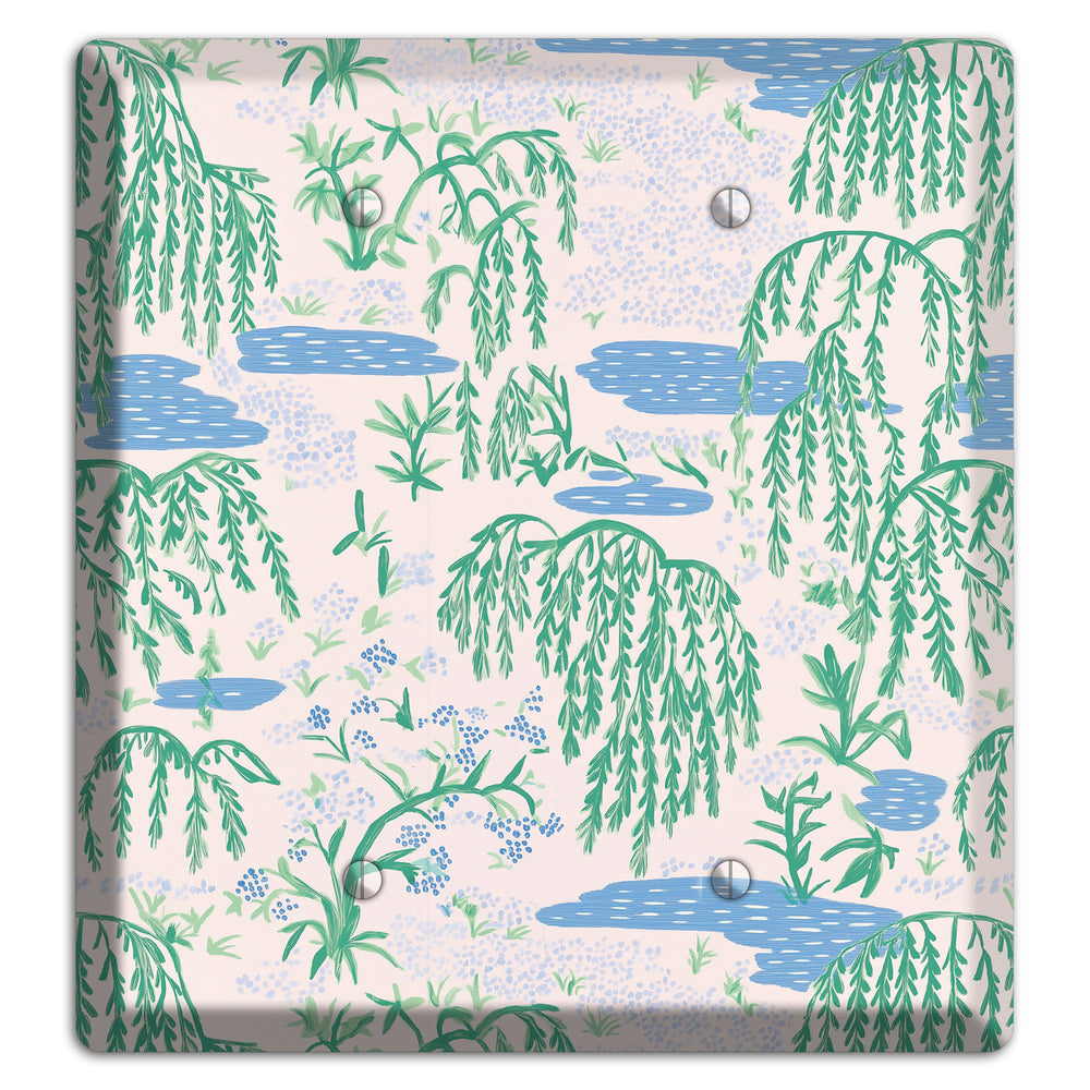 Willow & Still Water 2 Blank Wallplate