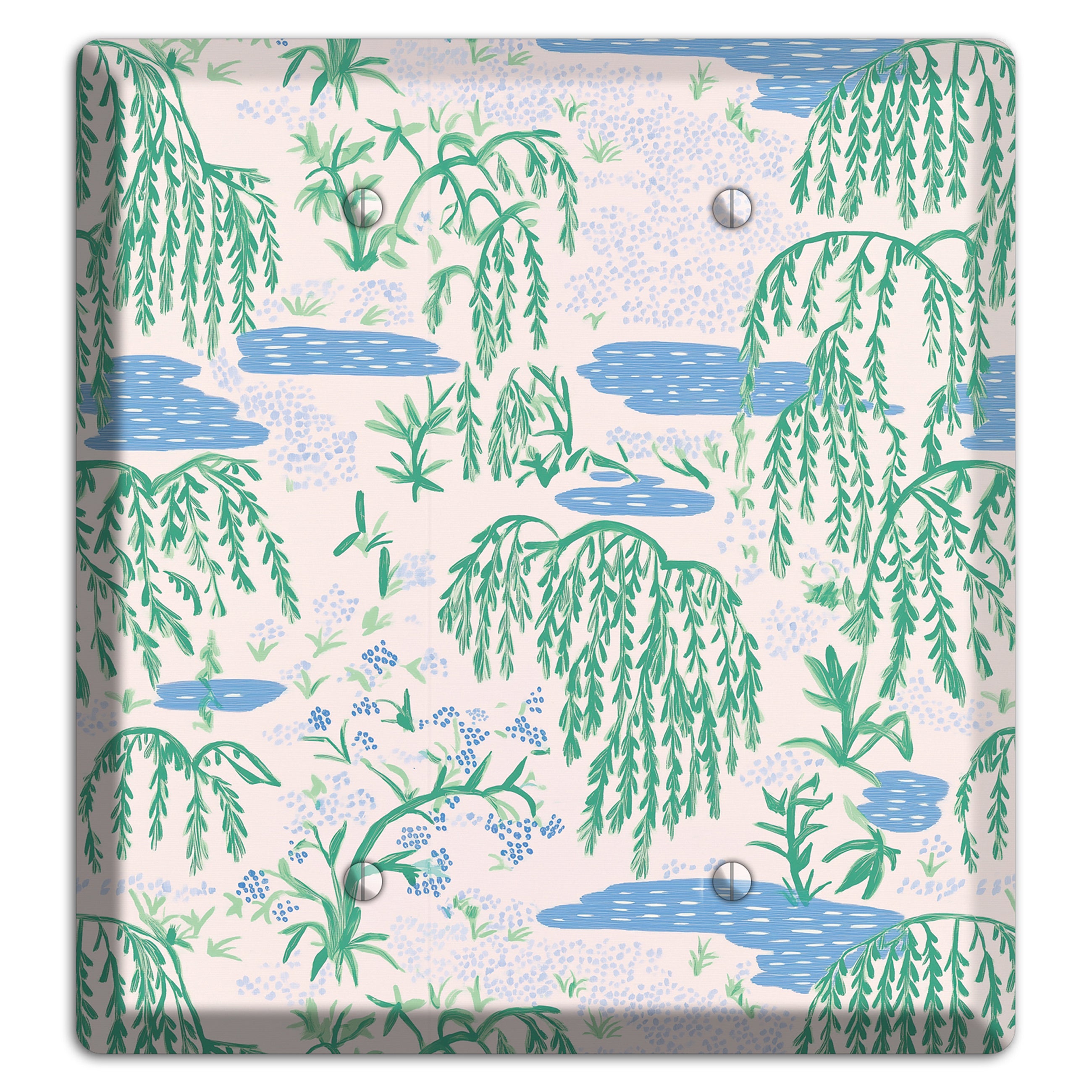 Willow & Still Water 2 Blank Wallplate