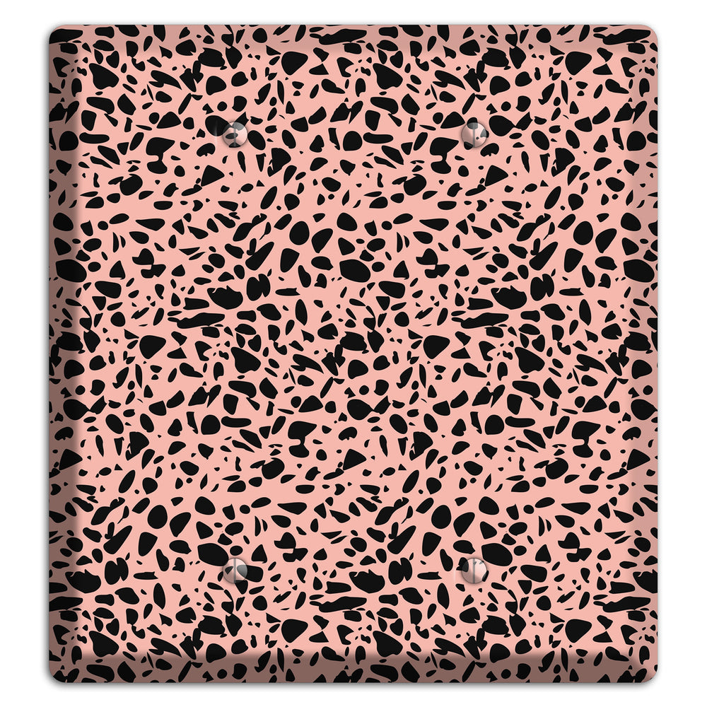 Blush Static 2 Blank Wallplate