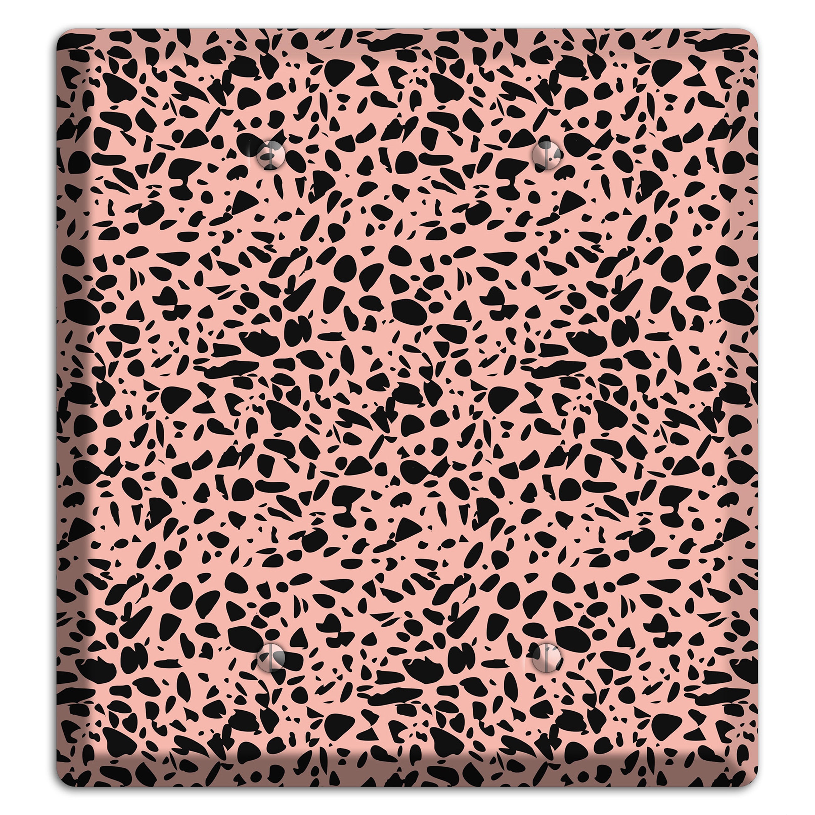 Blush Static 2 Blank Wallplate