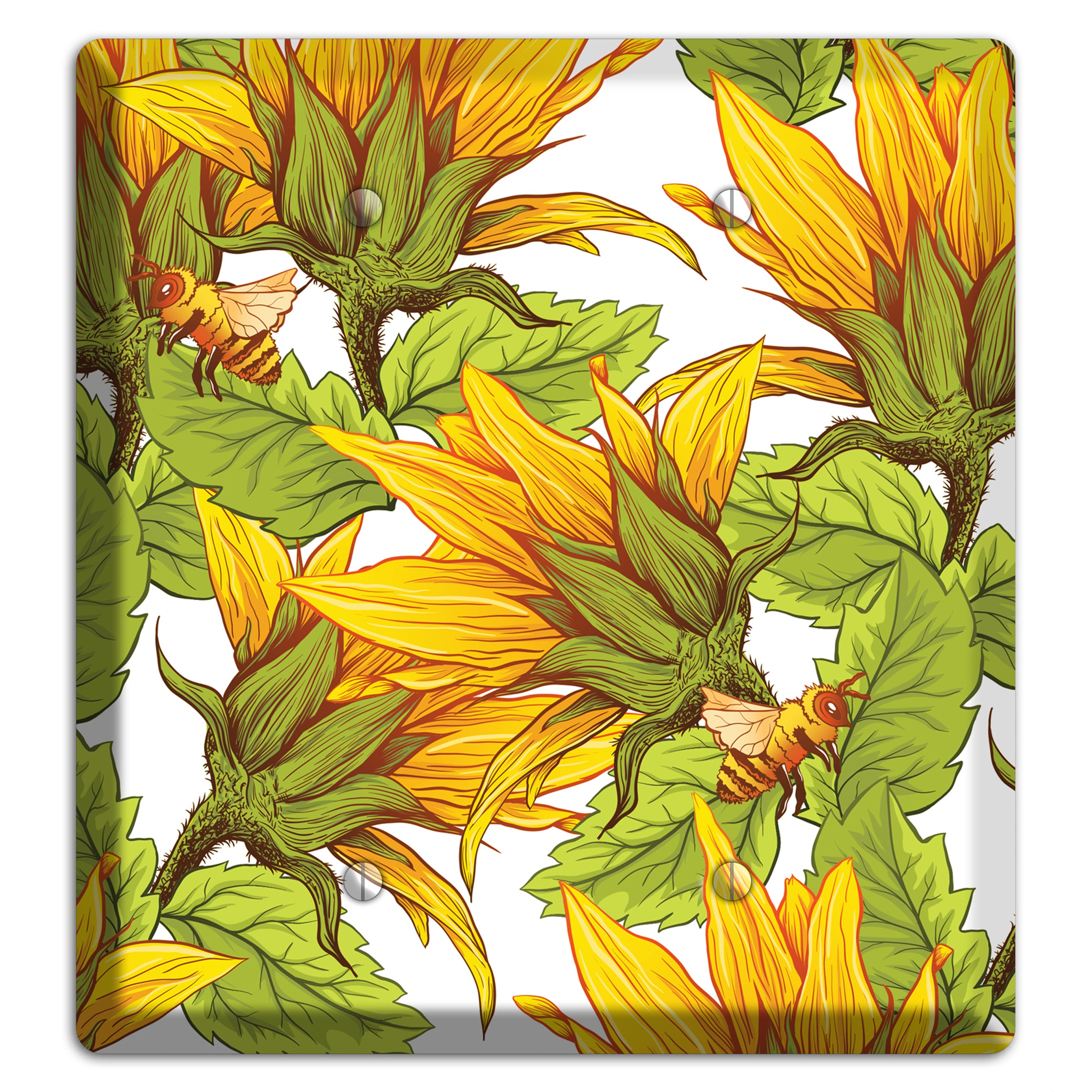 Pollen & Wings 2 Blank Wallplate