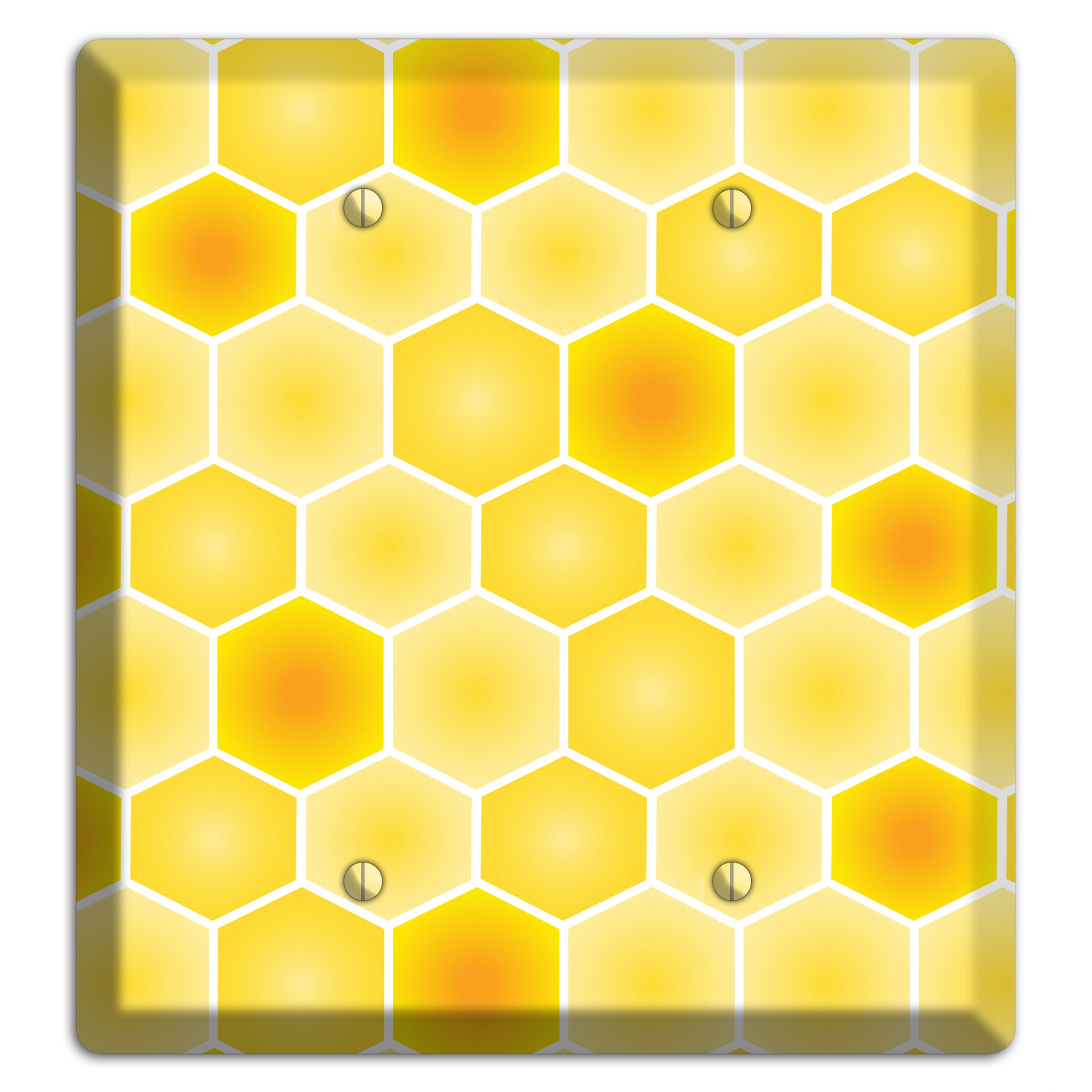 Liquid Gold Lattice 2 Blank Wallplate