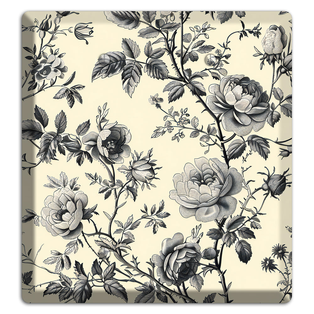 Thorned Reverie 2 Blank Wallplate