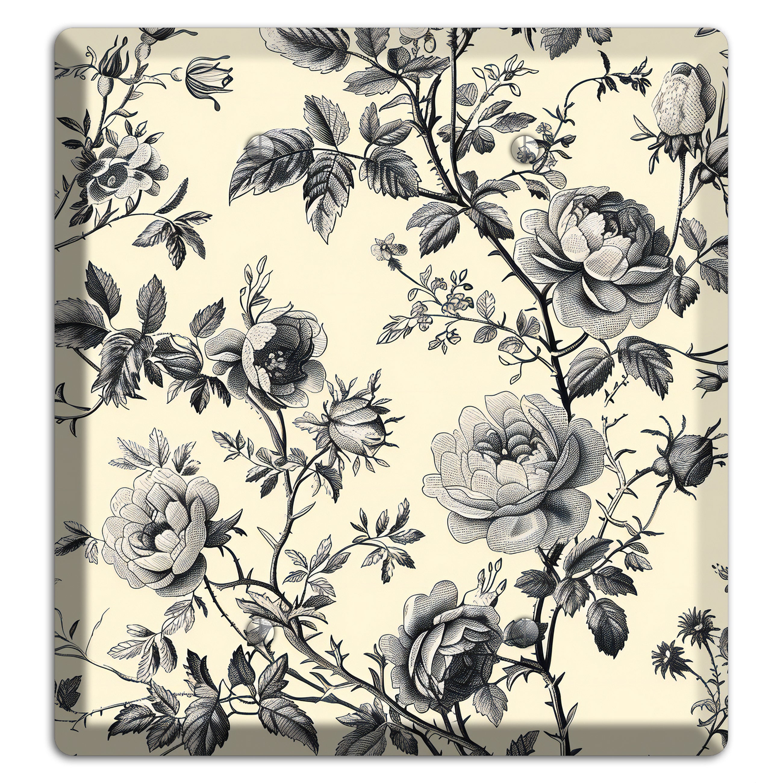 Thorned Reverie 2 Blank Wallplate