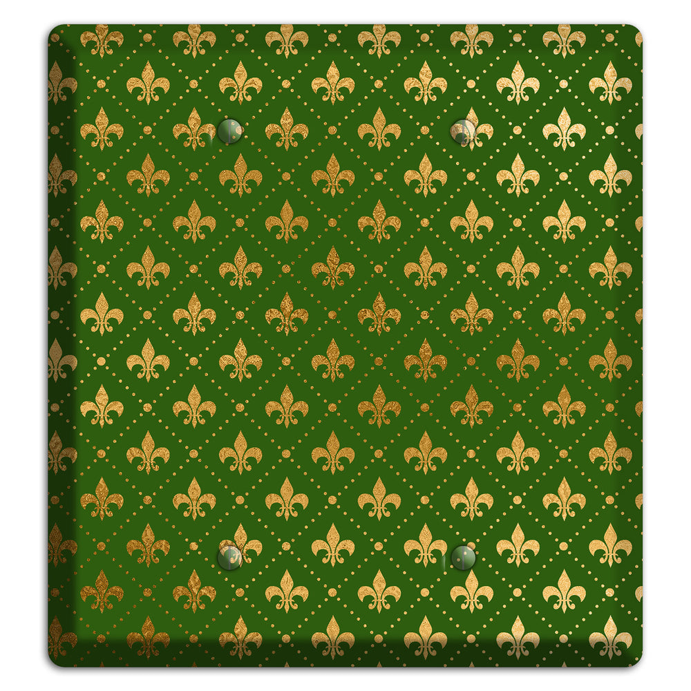 Gilded Grove 2 Blank Wallplate
