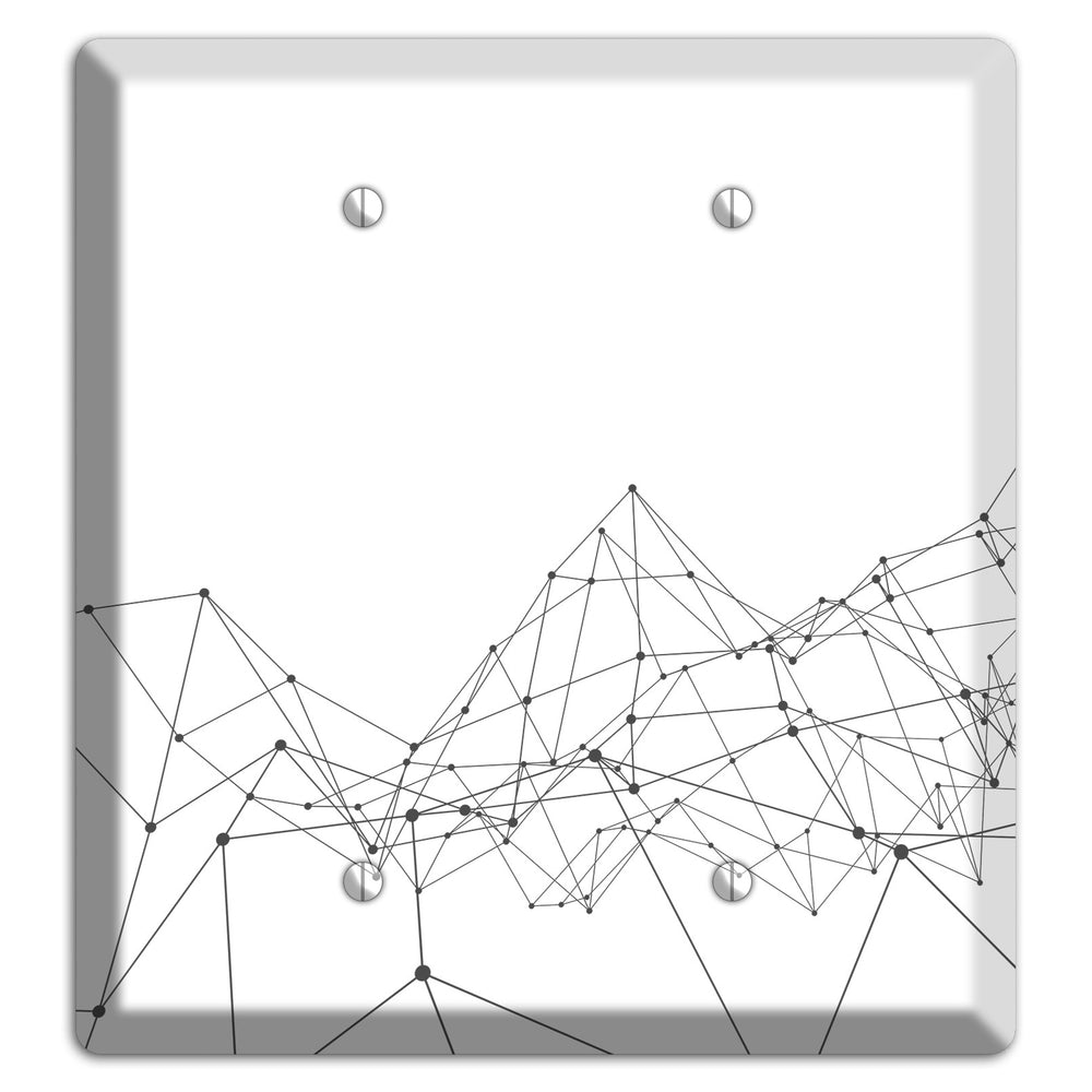 Fractured Cartography 2 Blank Wallplate