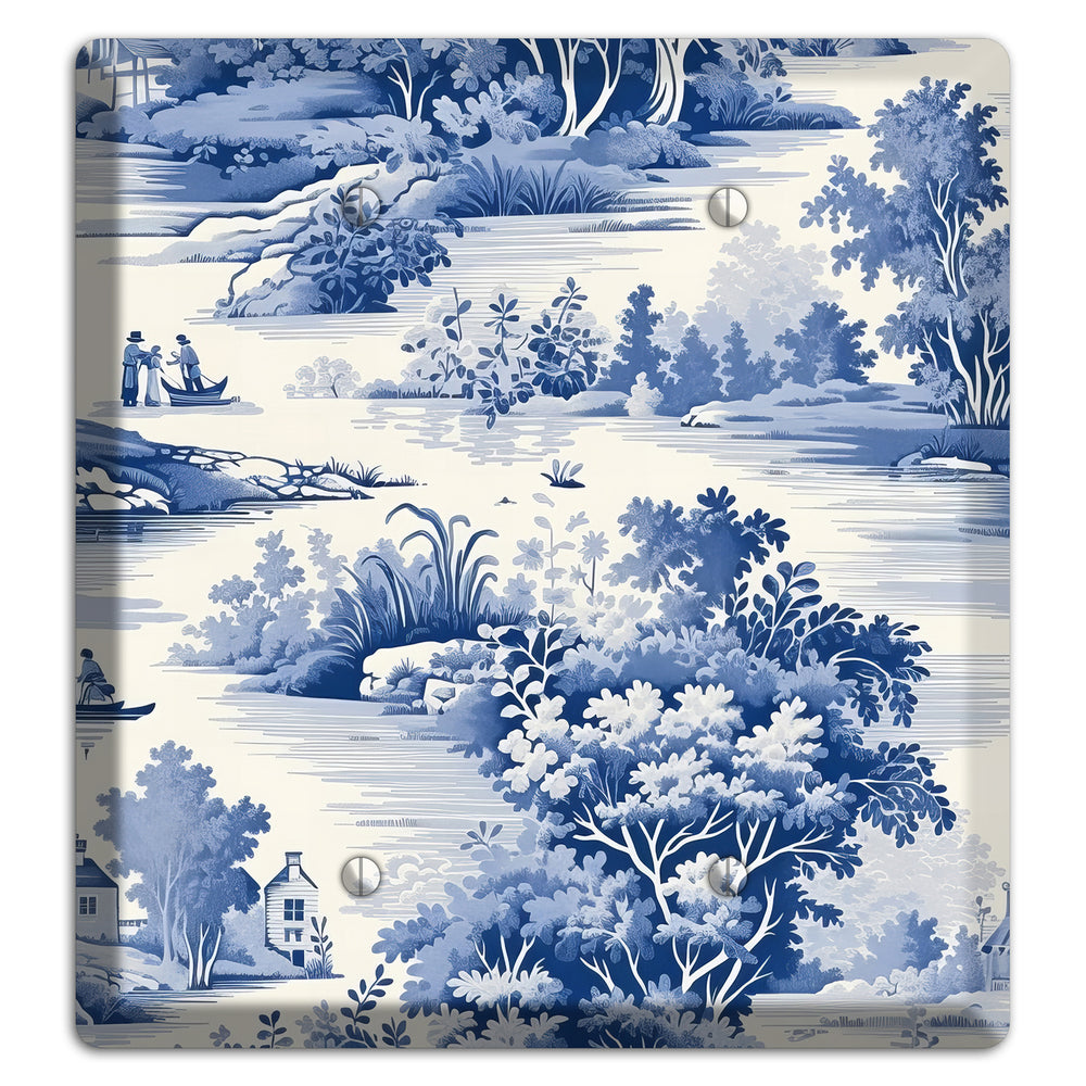 River & Reverie 2 Blank Wallplate