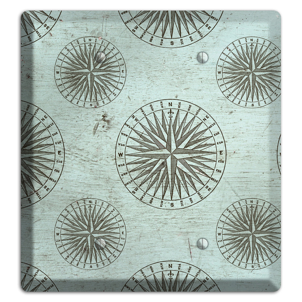 Compass & Current 2 Blank Wallplate