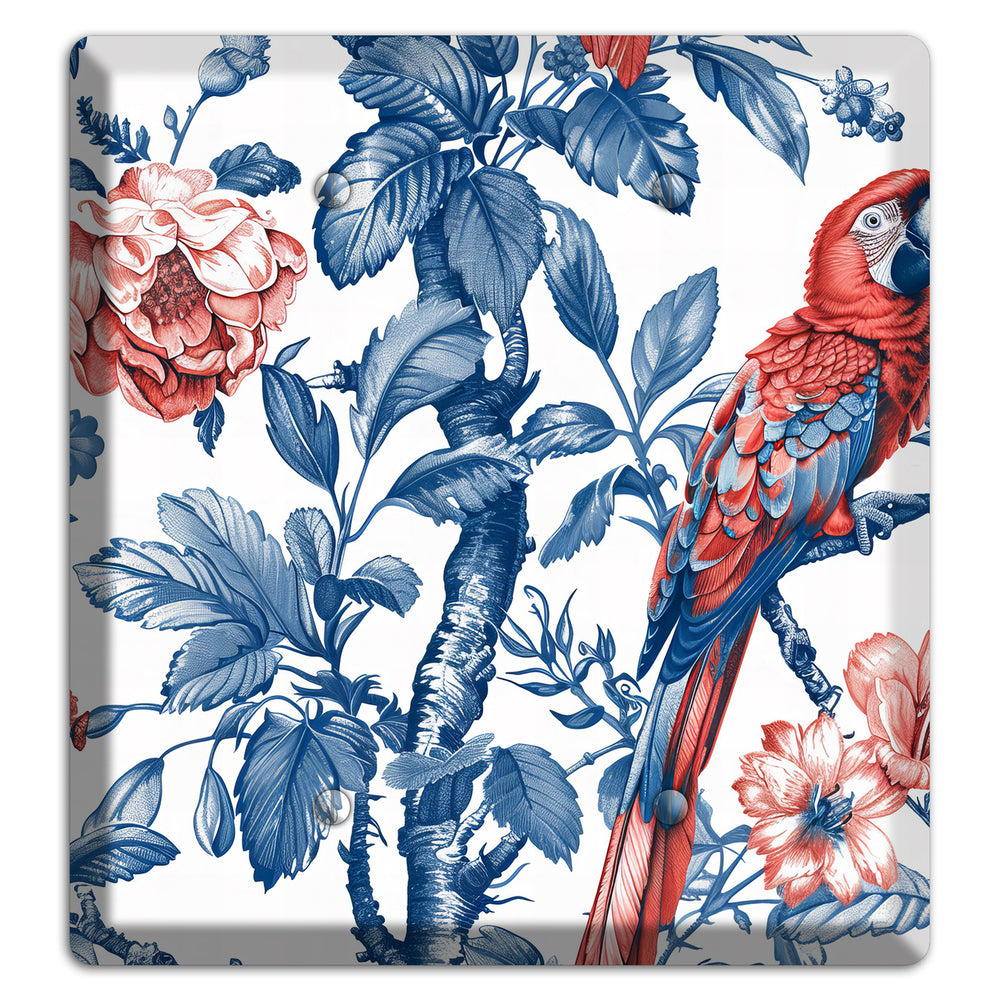 Scarlet in Bloom 2 Blank Wallplate