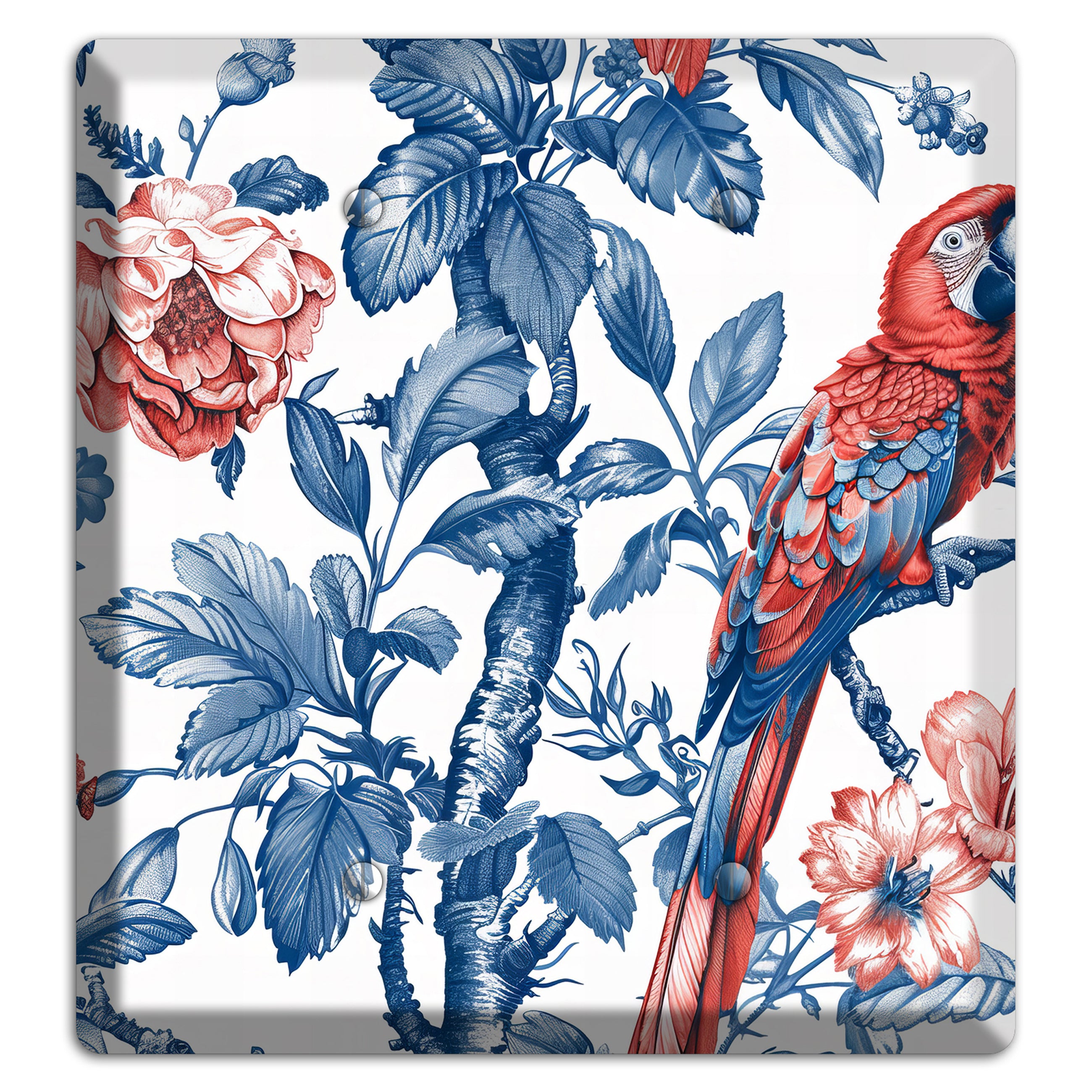 Scarlet in Bloom 2 Blank Wallplate