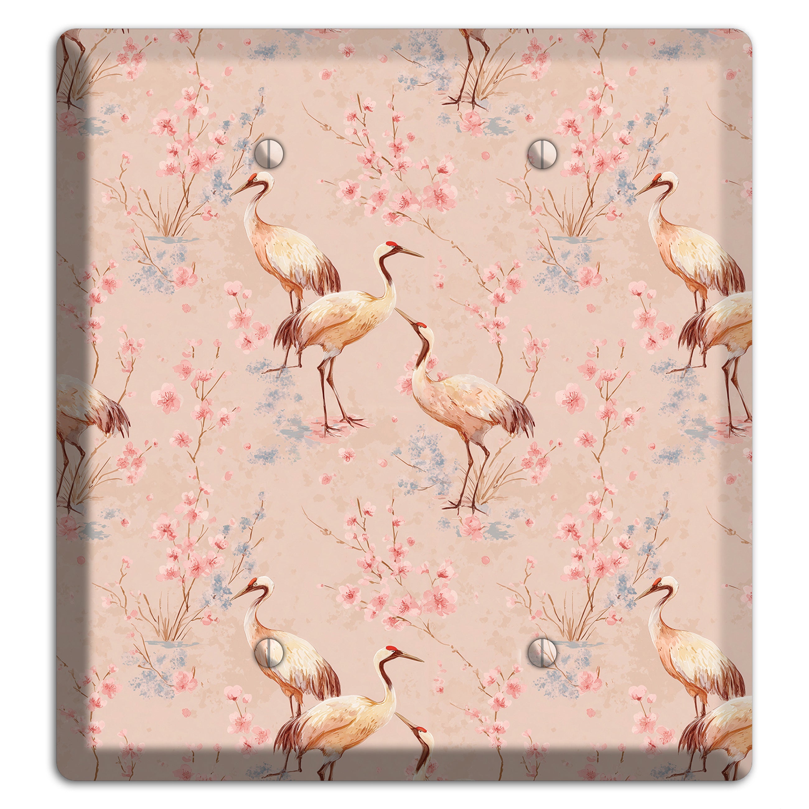 Blush Sakura Passage 2 Blank Wallplate