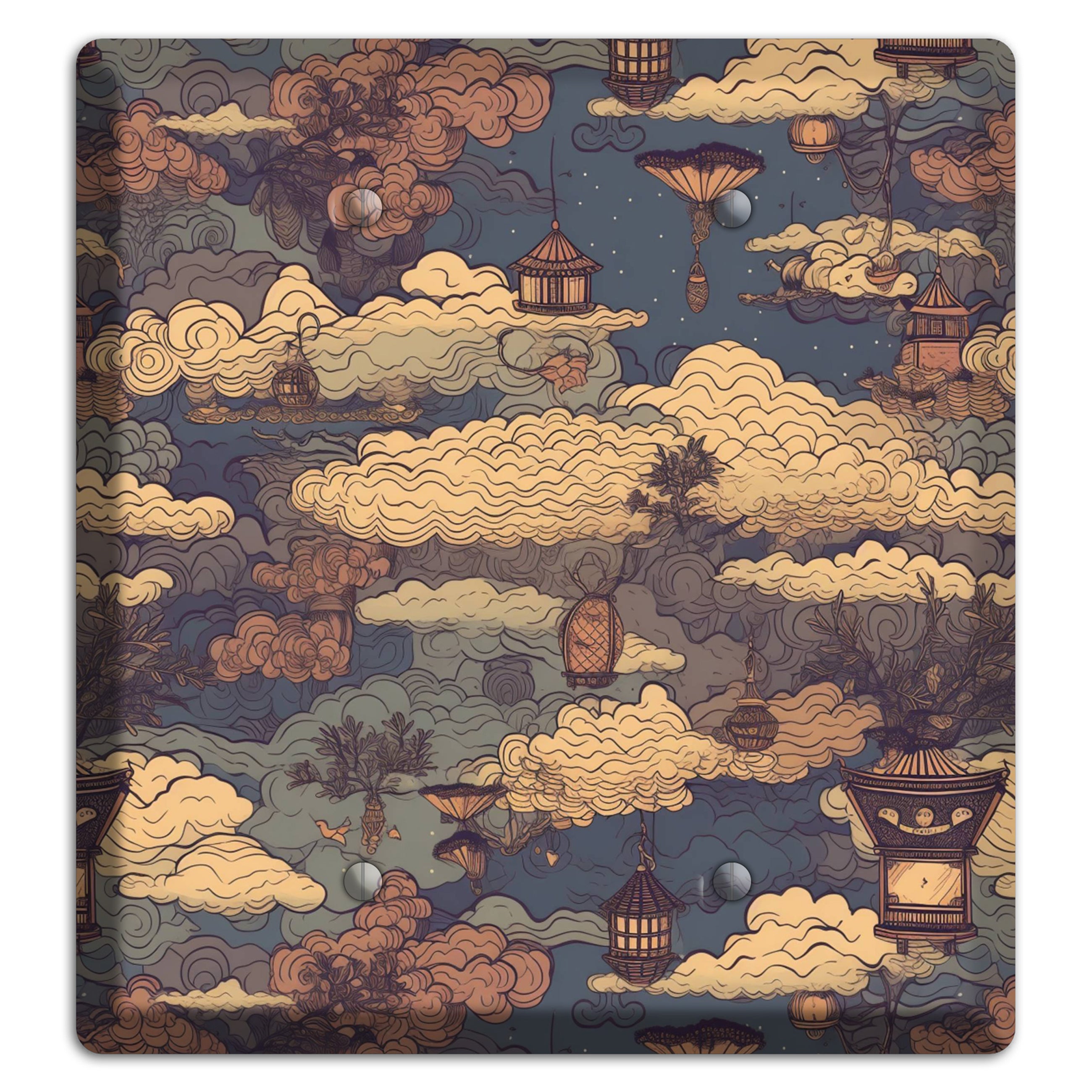 Lantern Sky Realm 2 Blank Wallplate