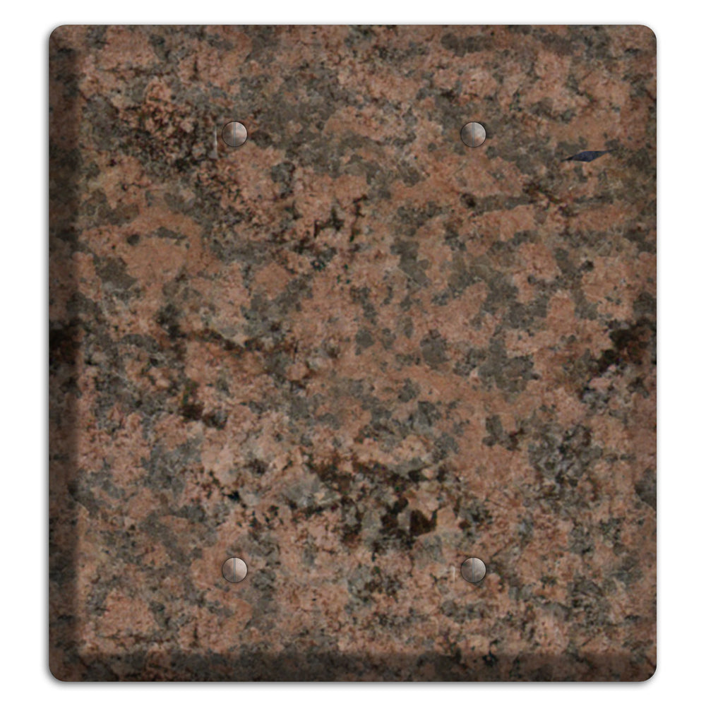 Granite Name: Indian Dakota Granite 2 Blank Wallplate