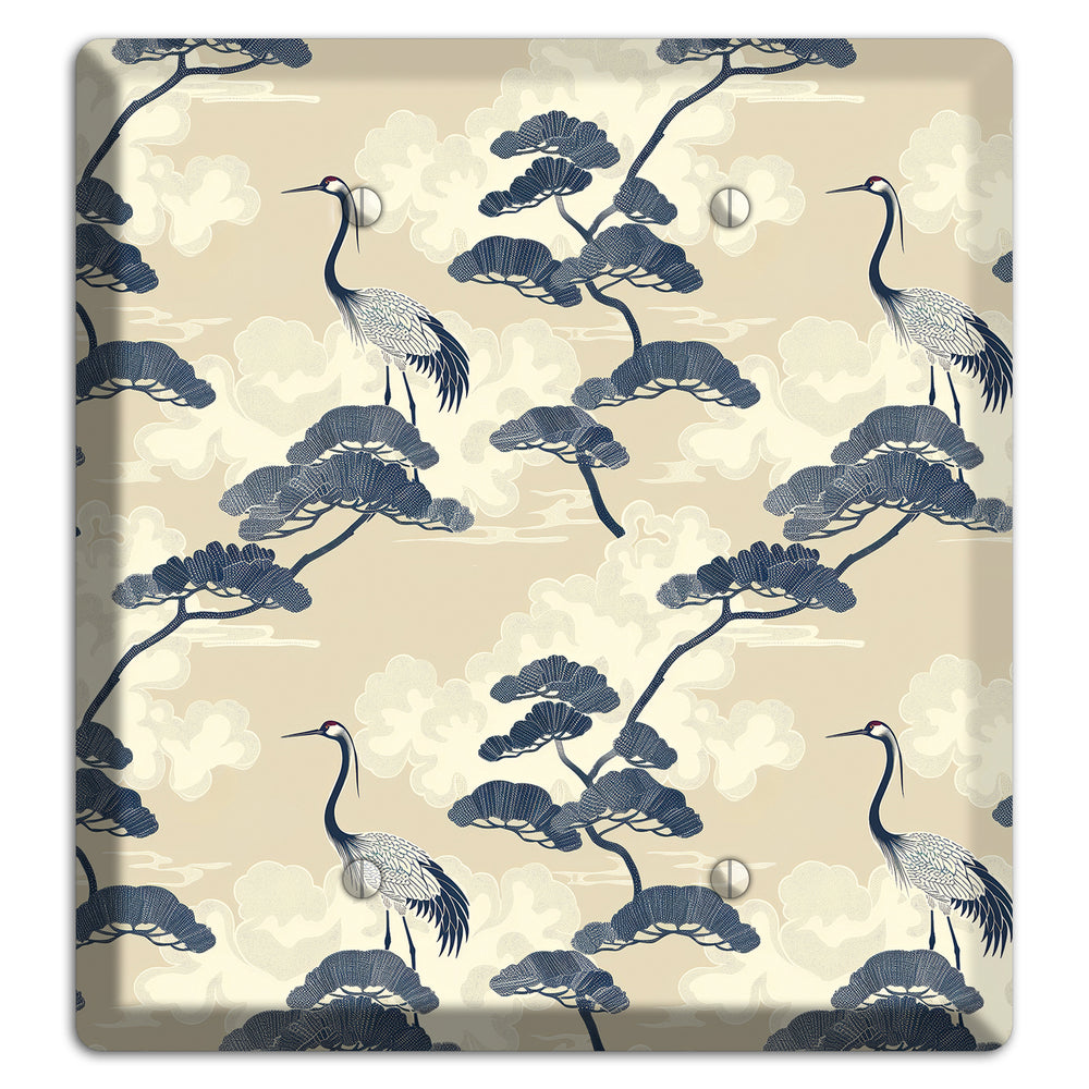 Indigo Pine Serenity 2 Blank Wallplate