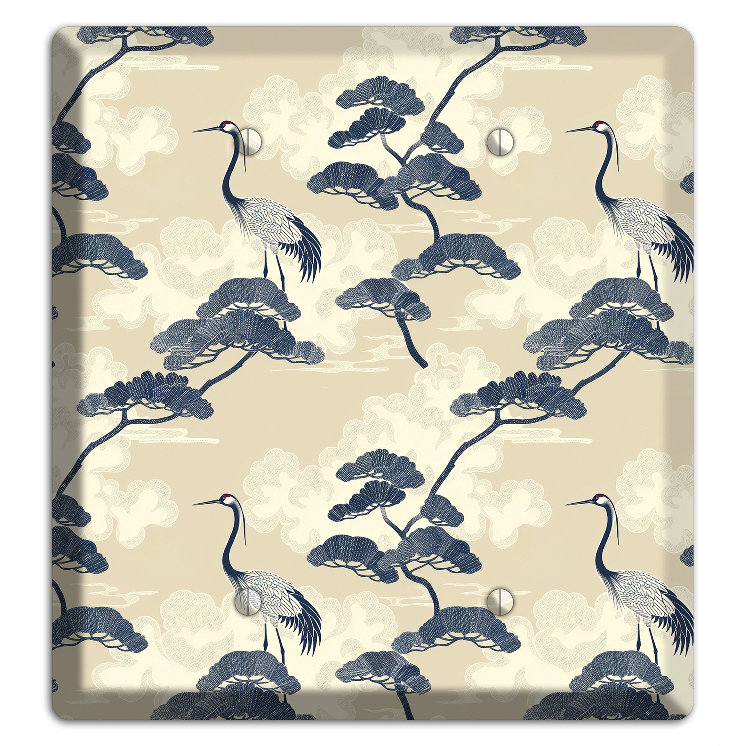 Indigo Pine Serenity 2 Blank Wallplate