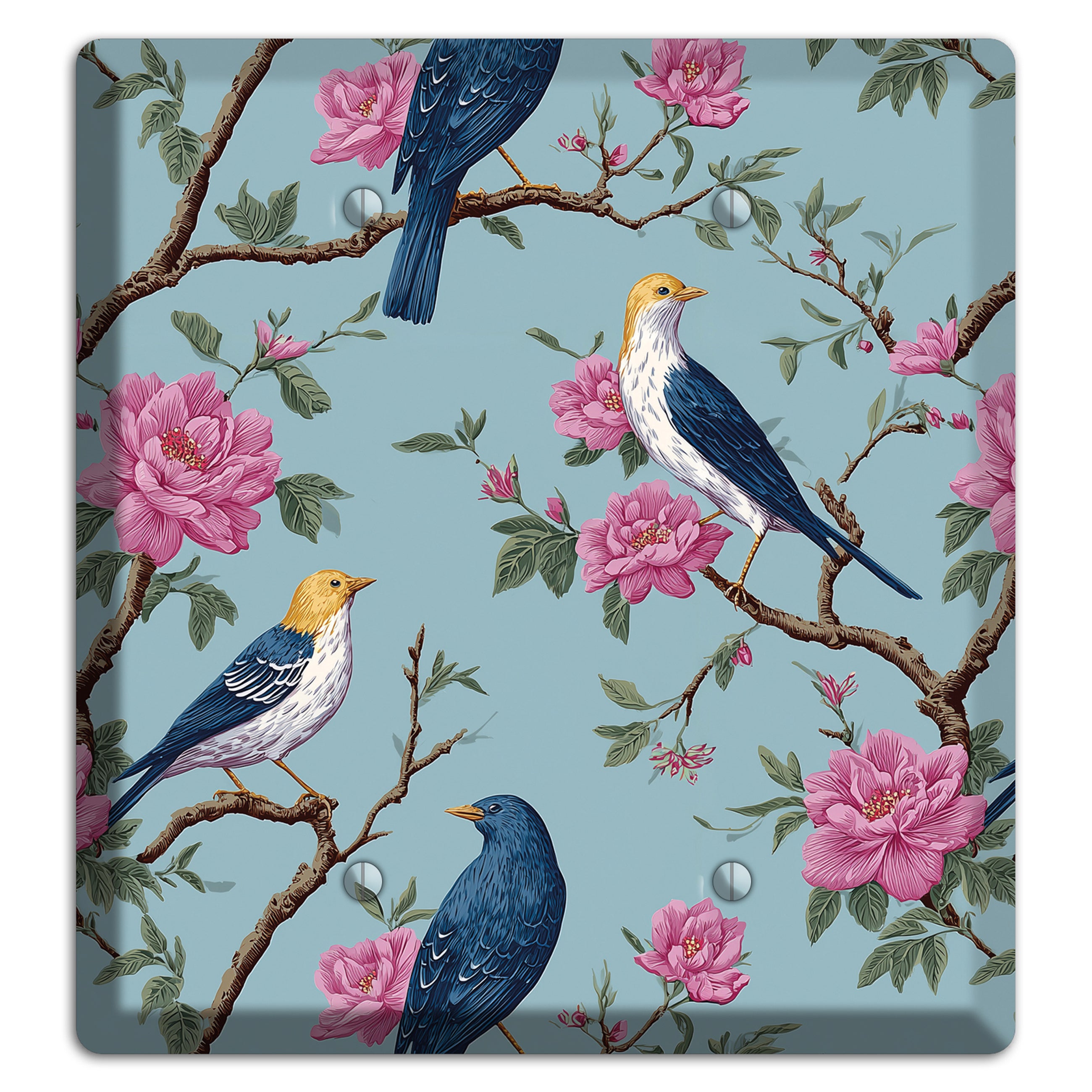Blossom & Wing 2 Blank Wallplate