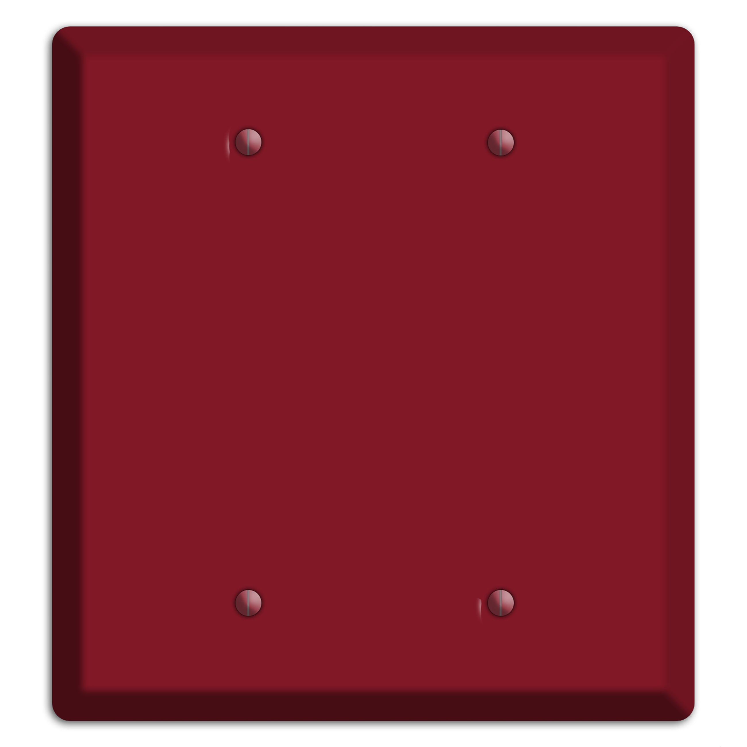 Baxter Burgundy Wine 2 Blank Wallplate