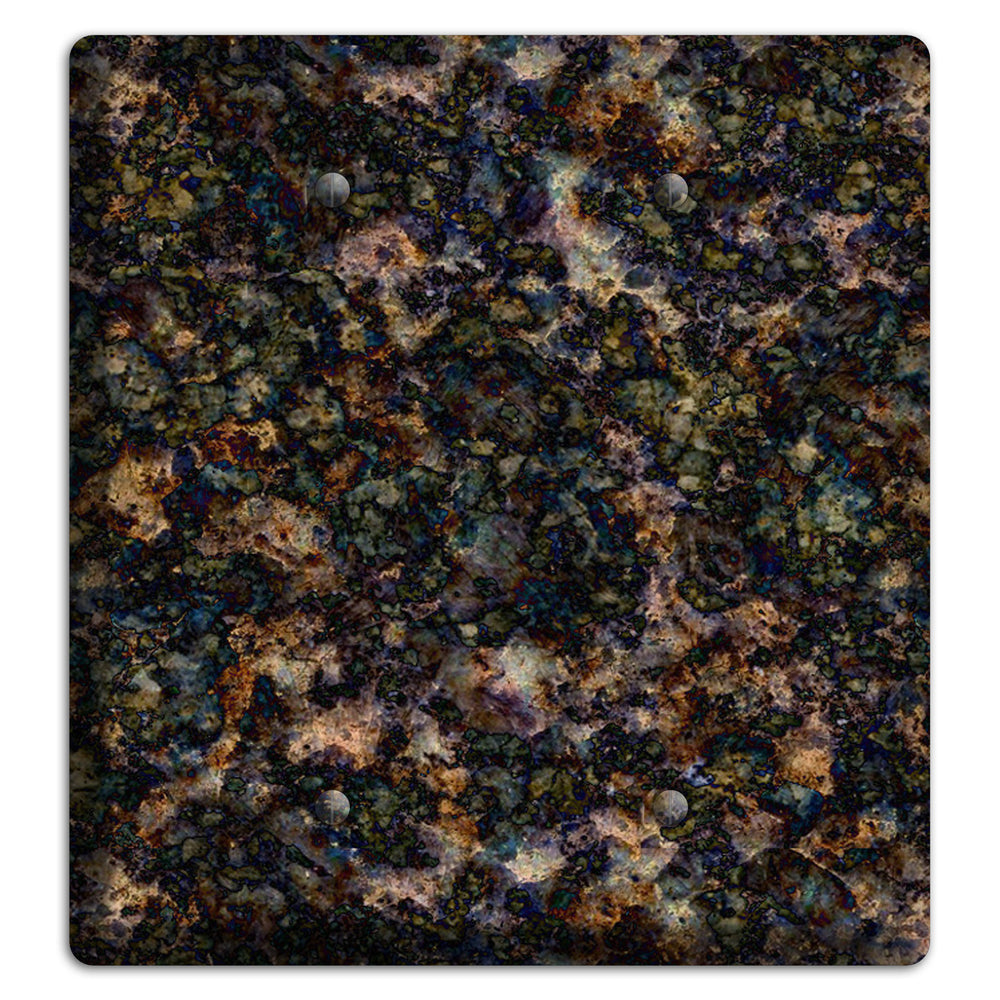 Volga Blue Granite 2 Blank Wallplate