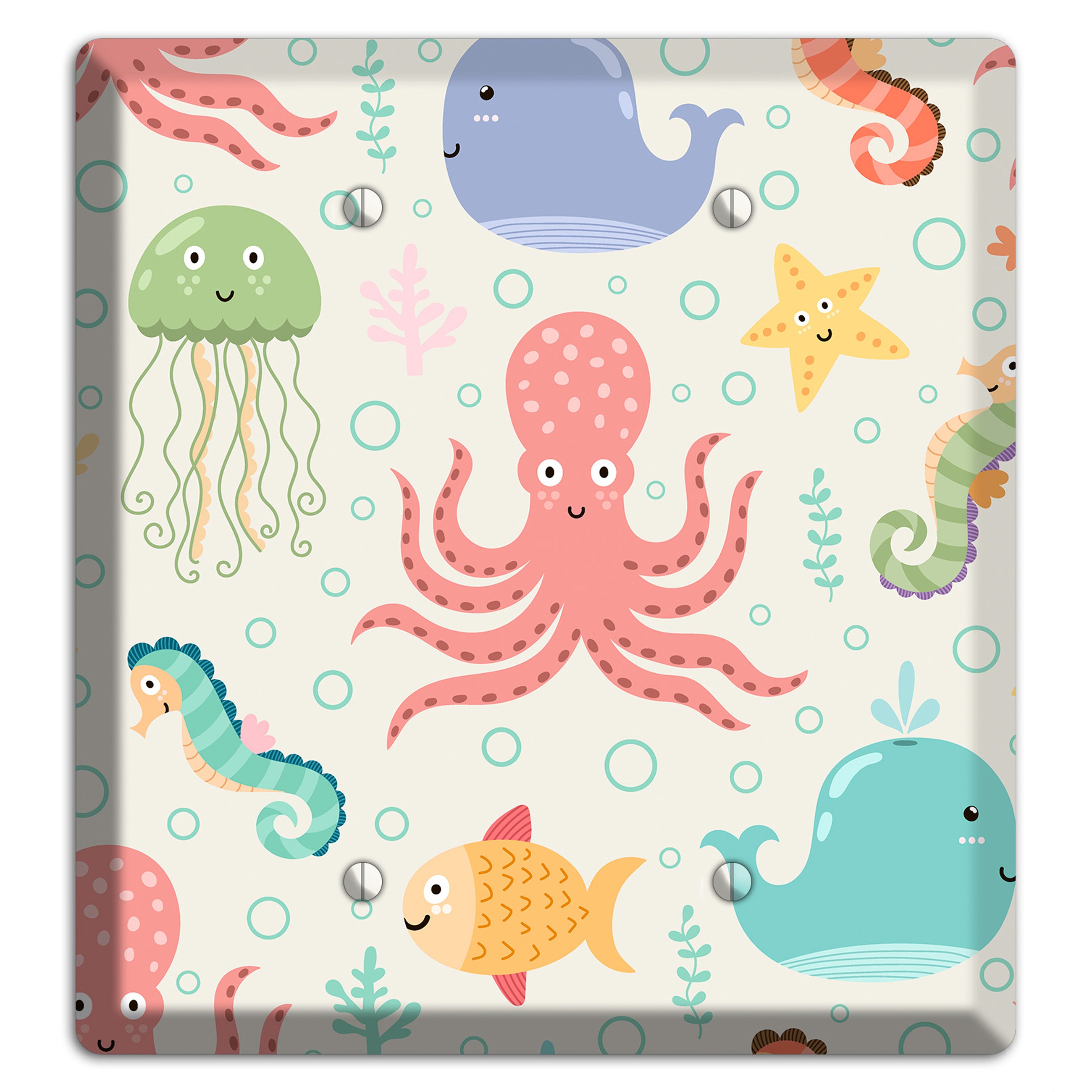 Ocean Buddies 2 Blank Wallplate