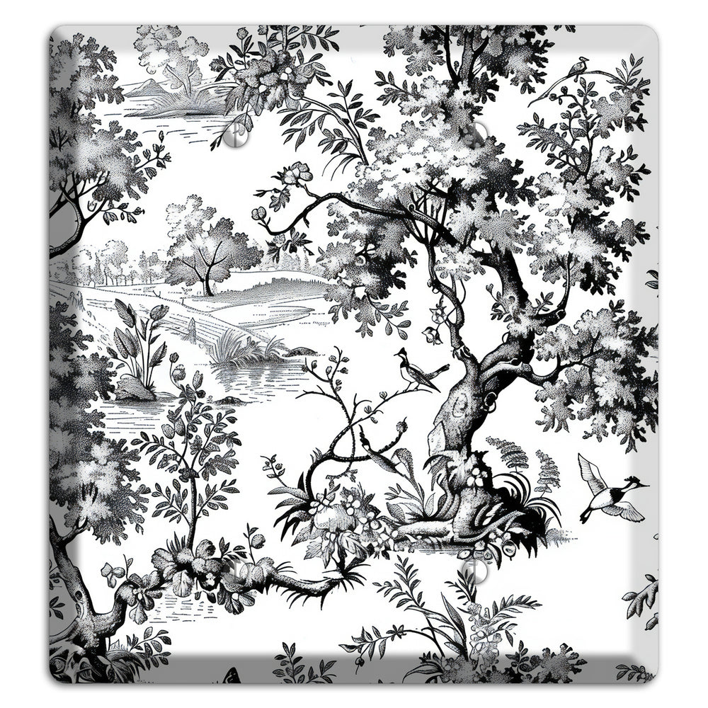 Pastoral Ink Reverie 2 Blank Wallplate