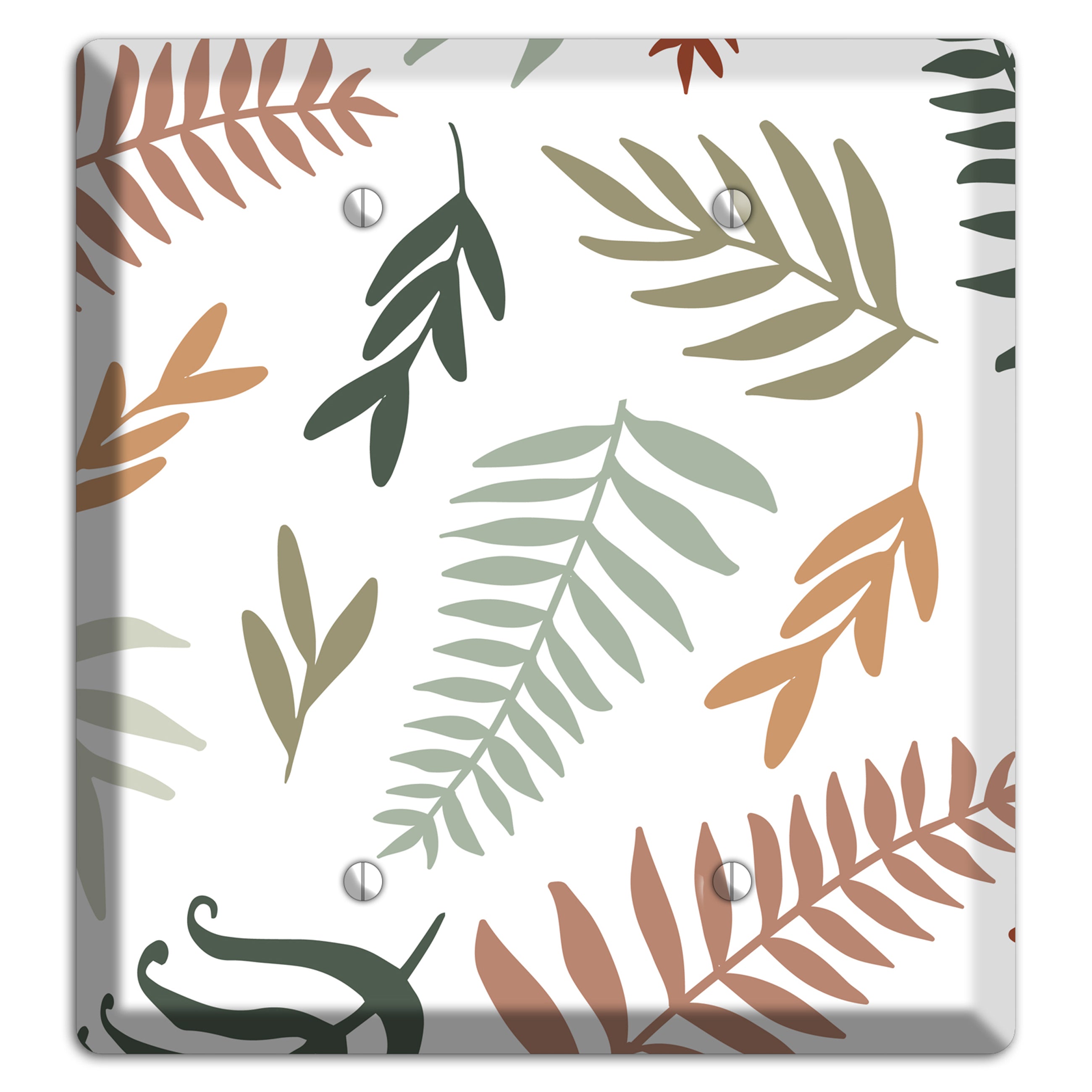 Foliage Adrift 2 Blank Wallplate