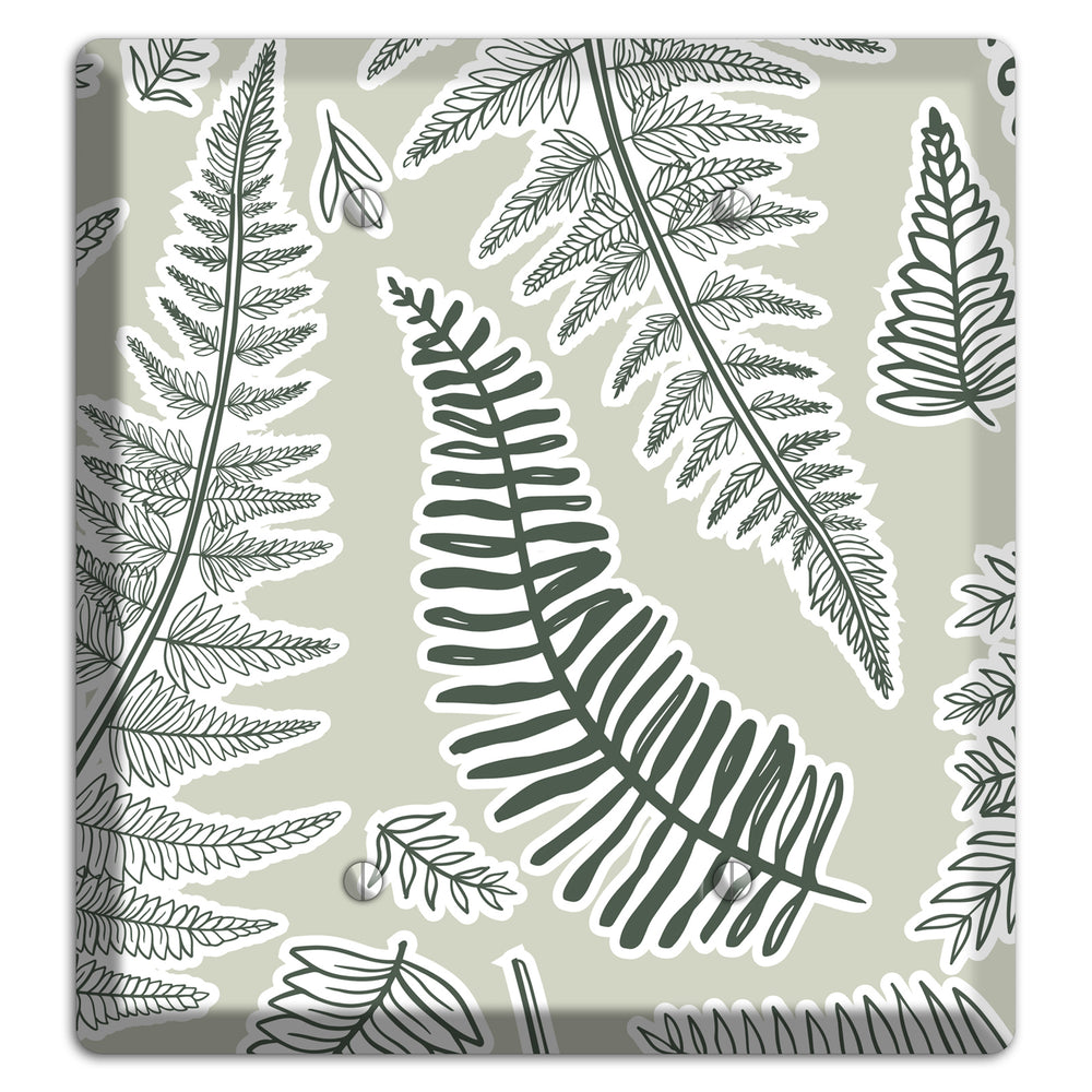 Forest Floor Scatter 2 Blank Wallplate