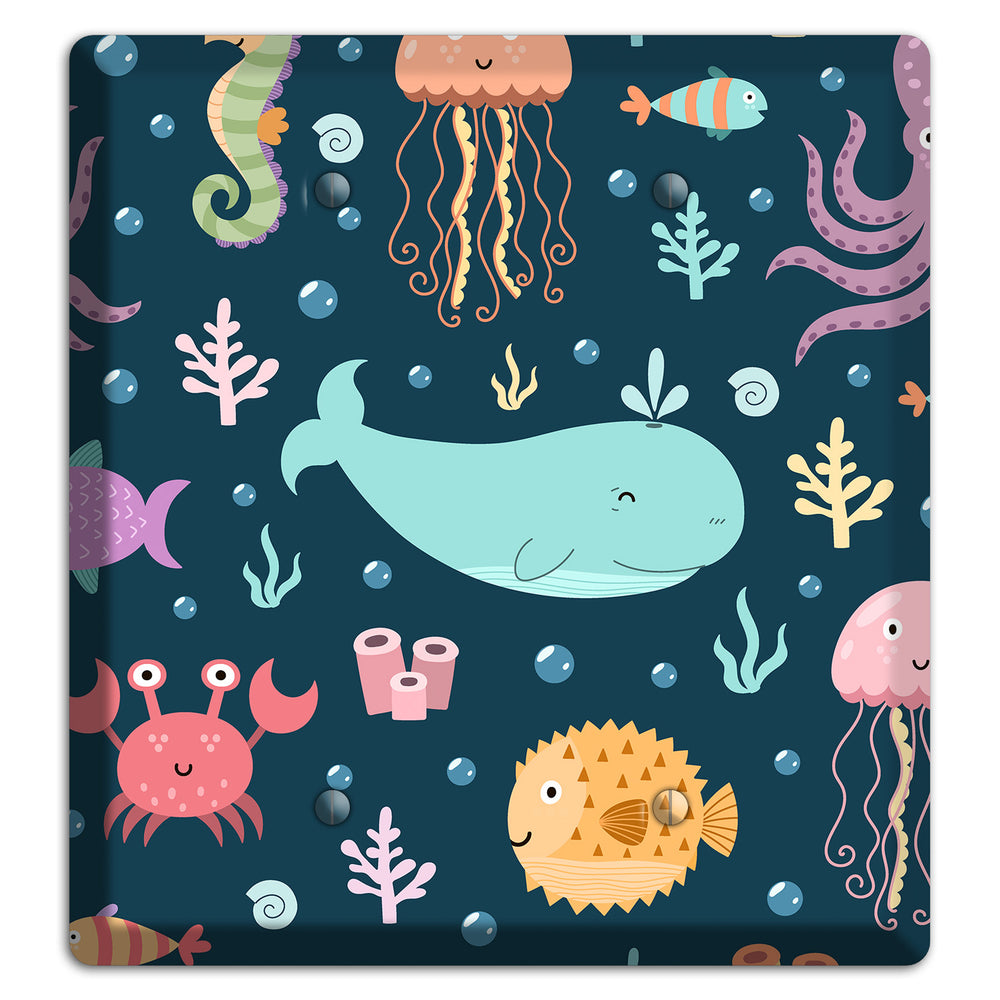 Deep Sea Cuties 2 Blank Wallplate