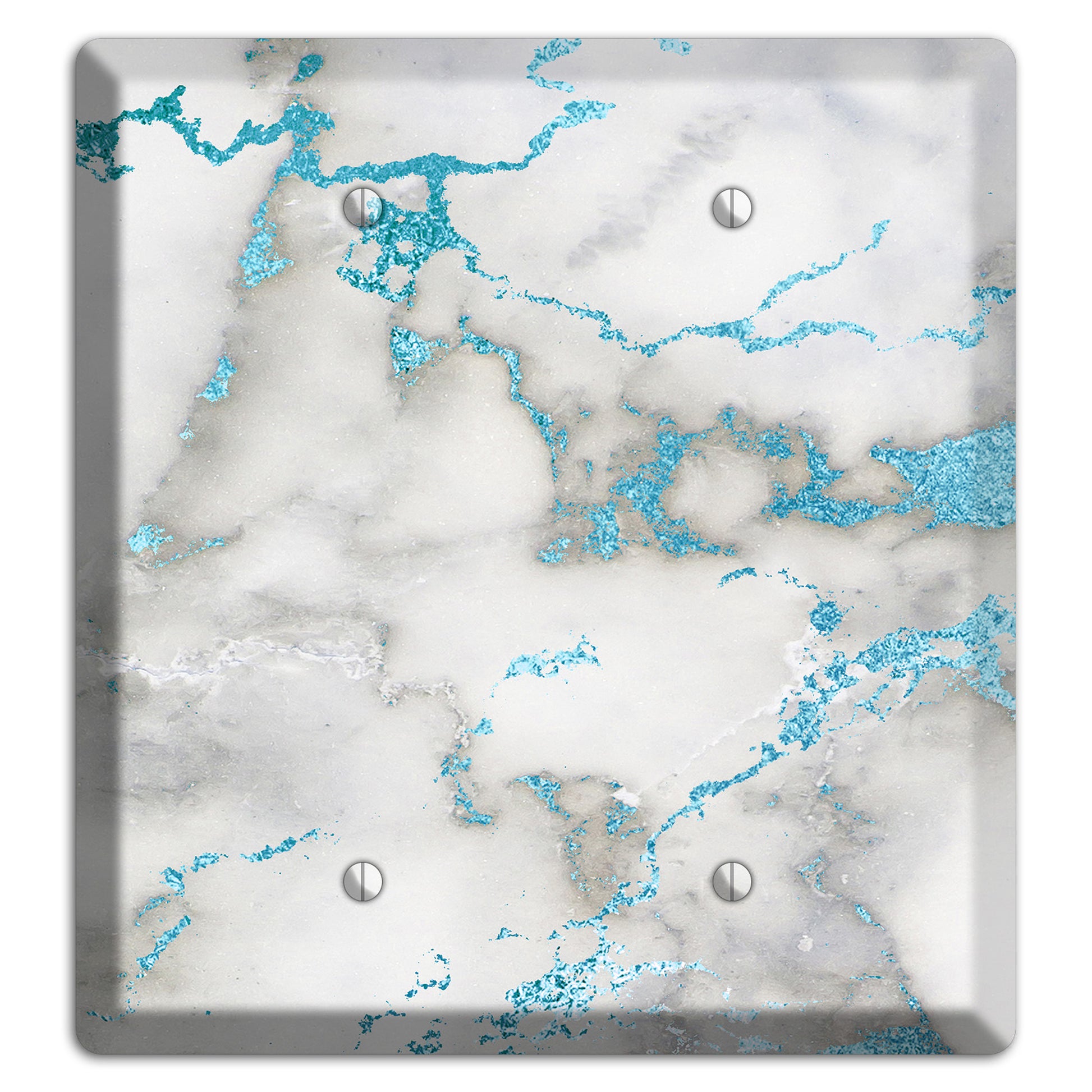 Gumbo Marble 2 Blank Wallplate