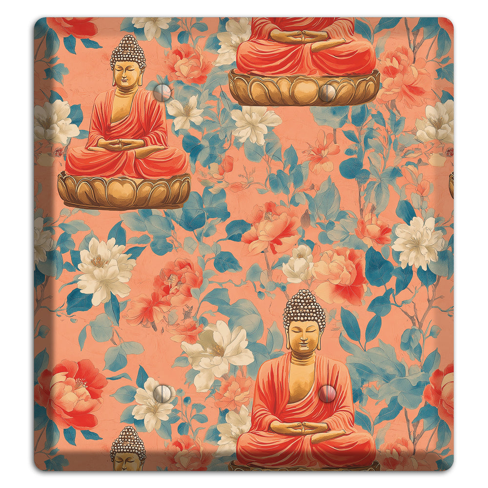 Lotus & Coral 2 Blank Wallplate