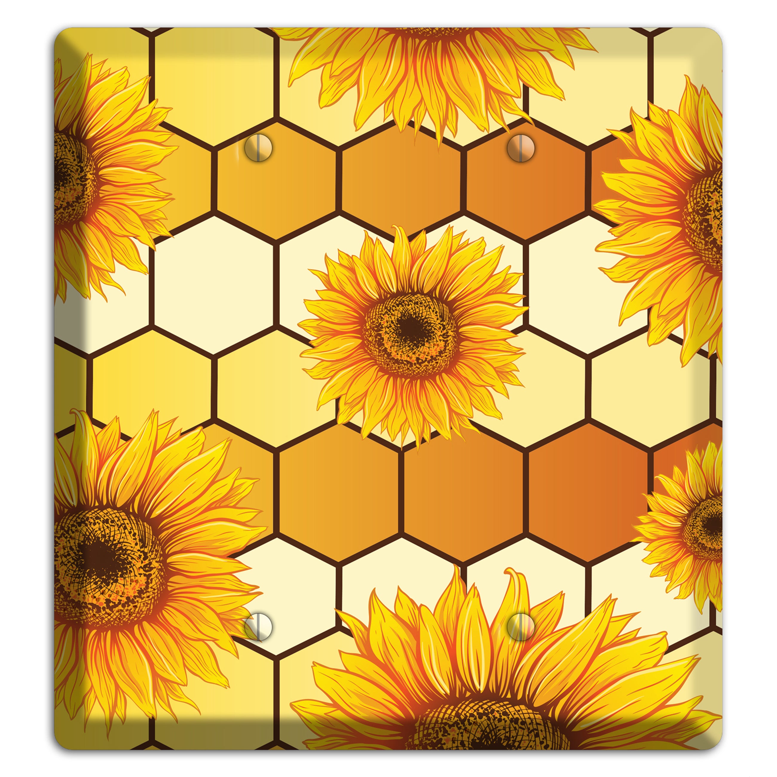 Honeycomb Solstice 2 Blank Wallplate