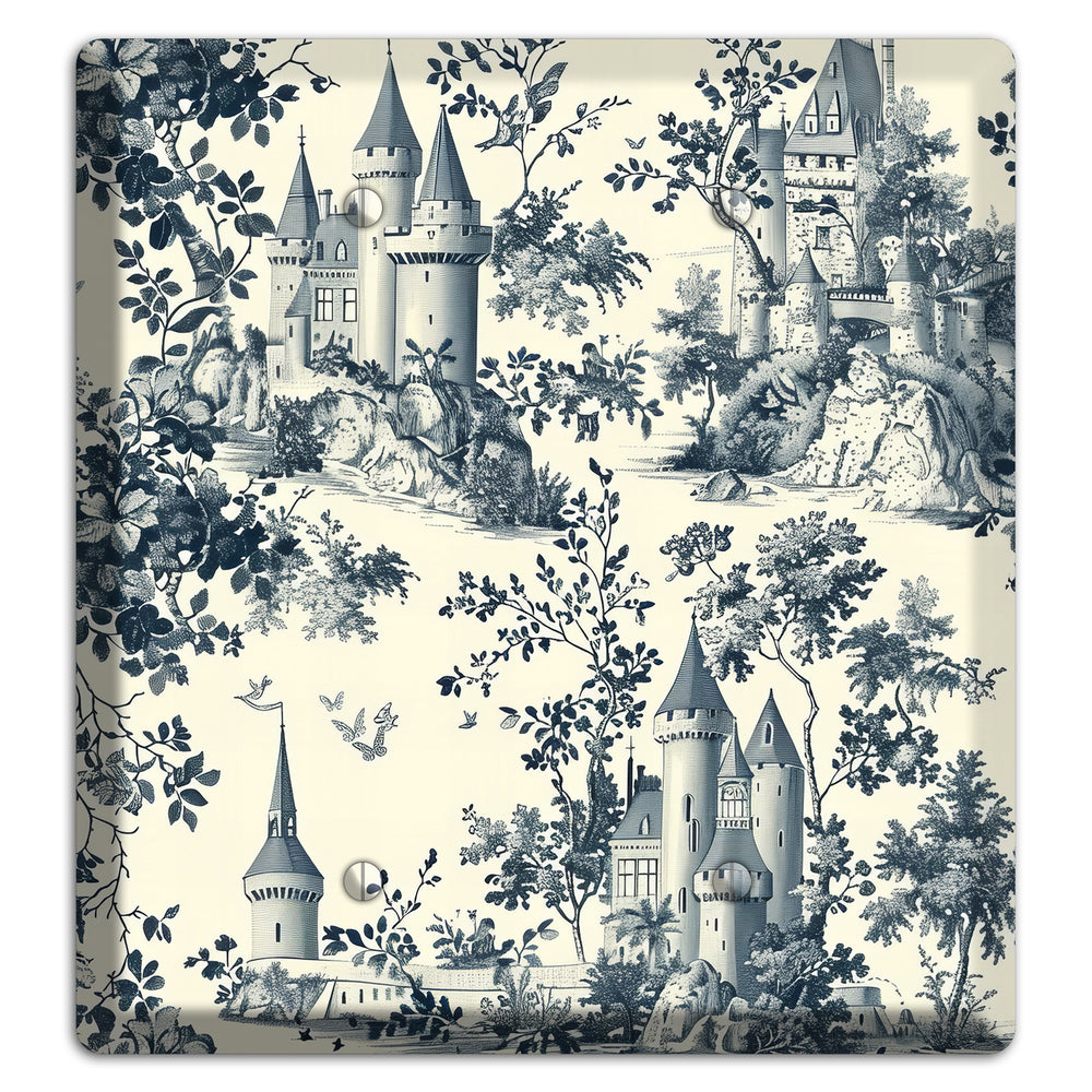 Castle & Crown 2 Blank Wallplate