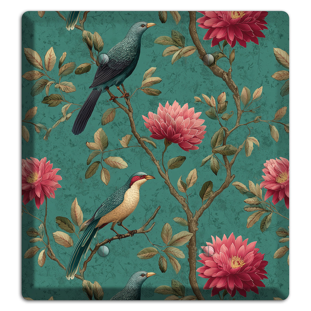 Crimson Perch 2 Blank Wallplate