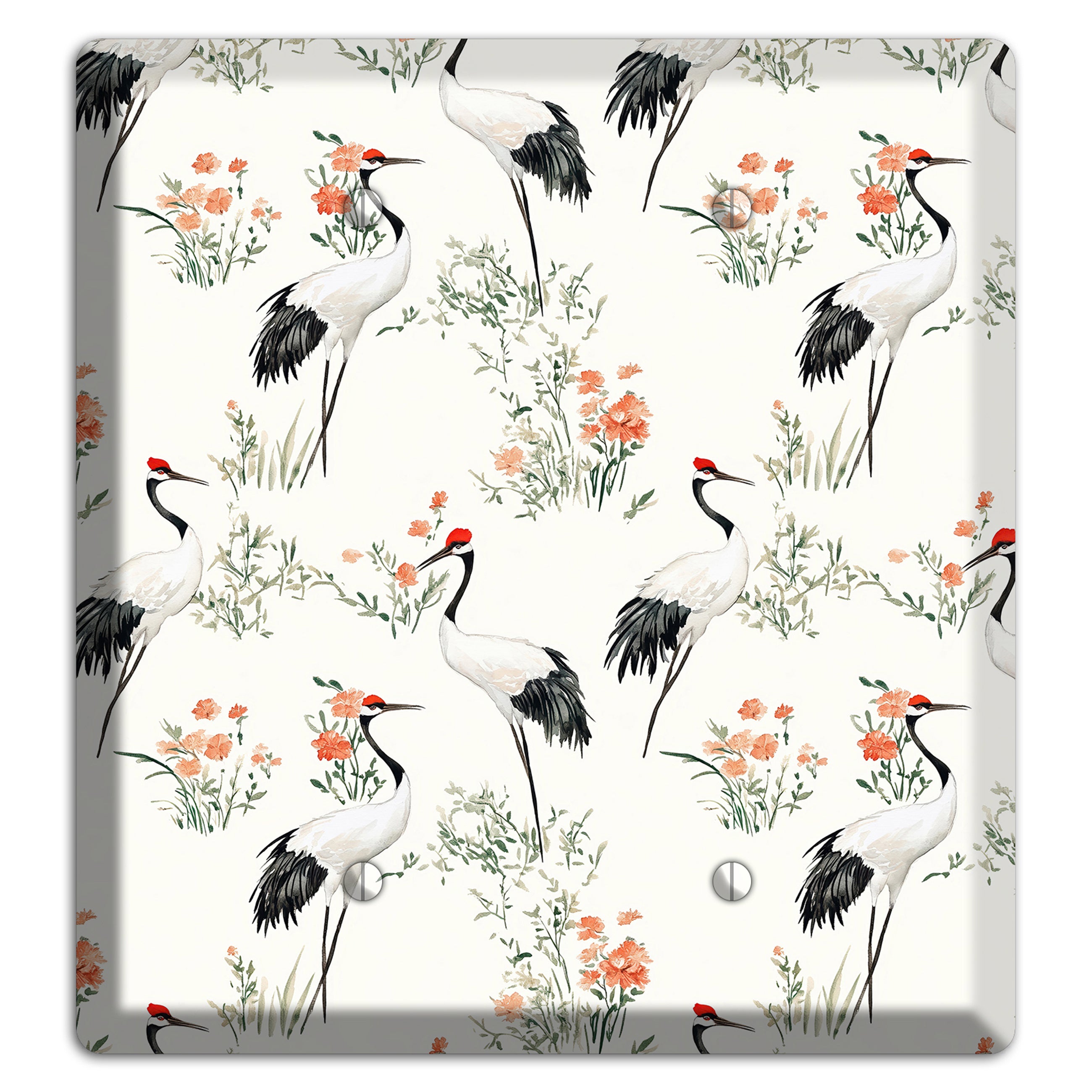 Coral Meadow Flight 2 Blank Wallplate