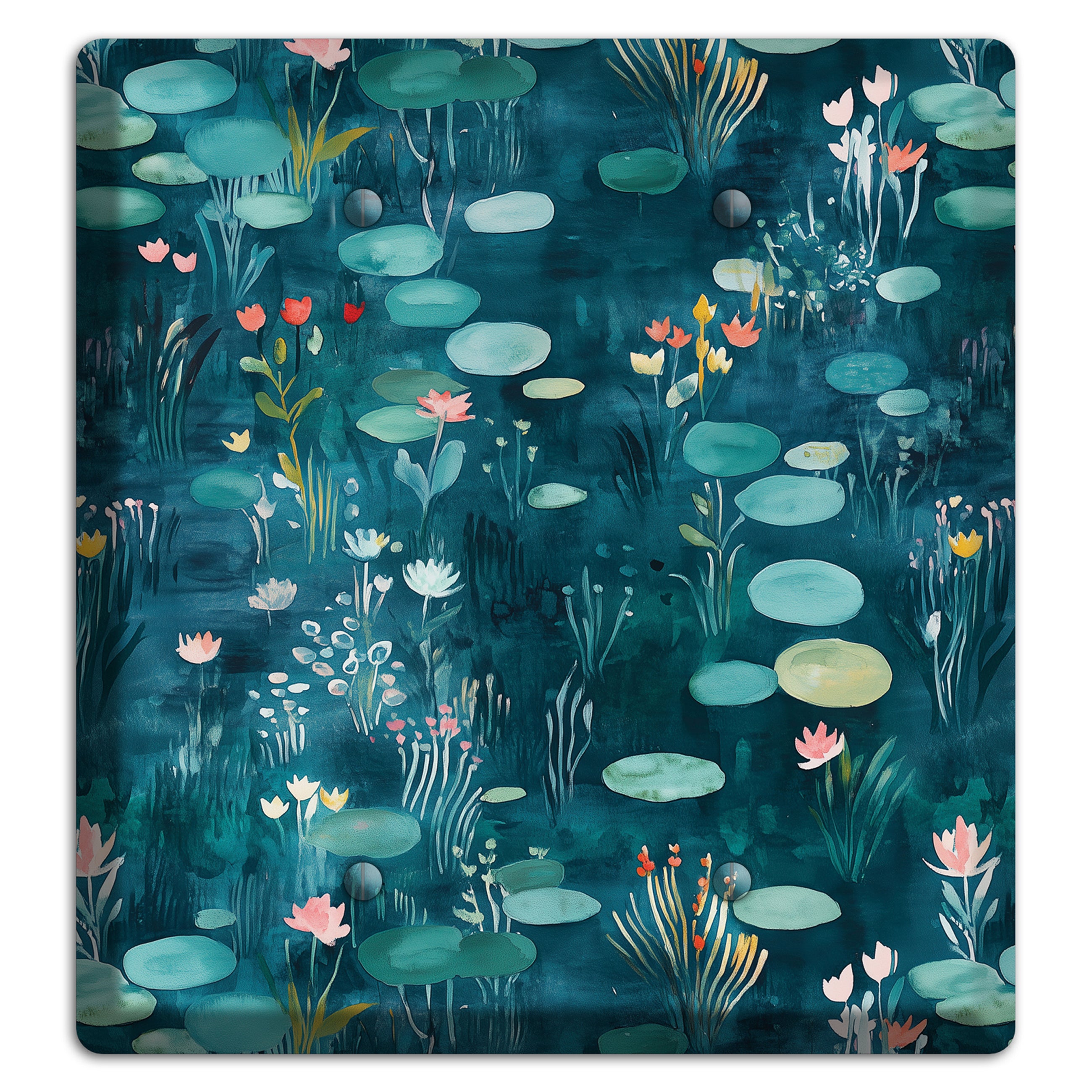 Lily Pond Reverie 2 Blank Wallplate