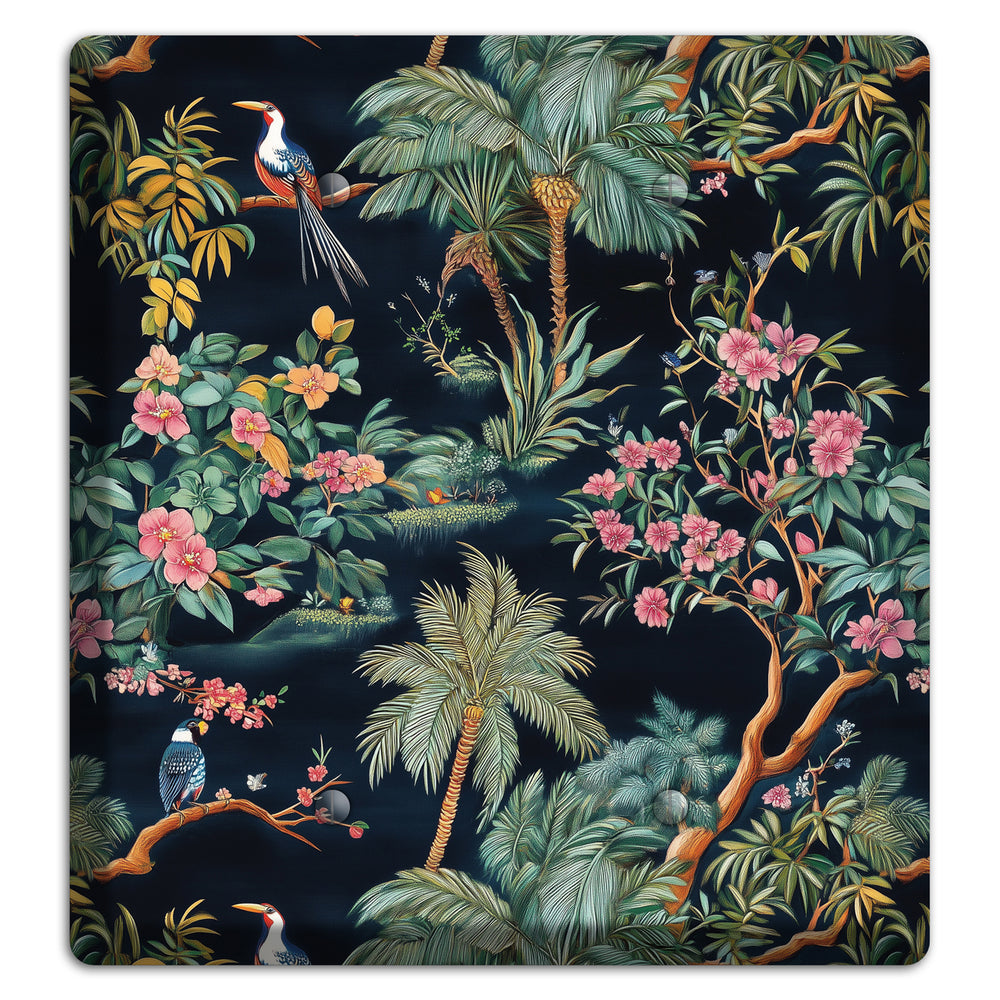 Jungle Nocturne 2 Blank Wallplate
