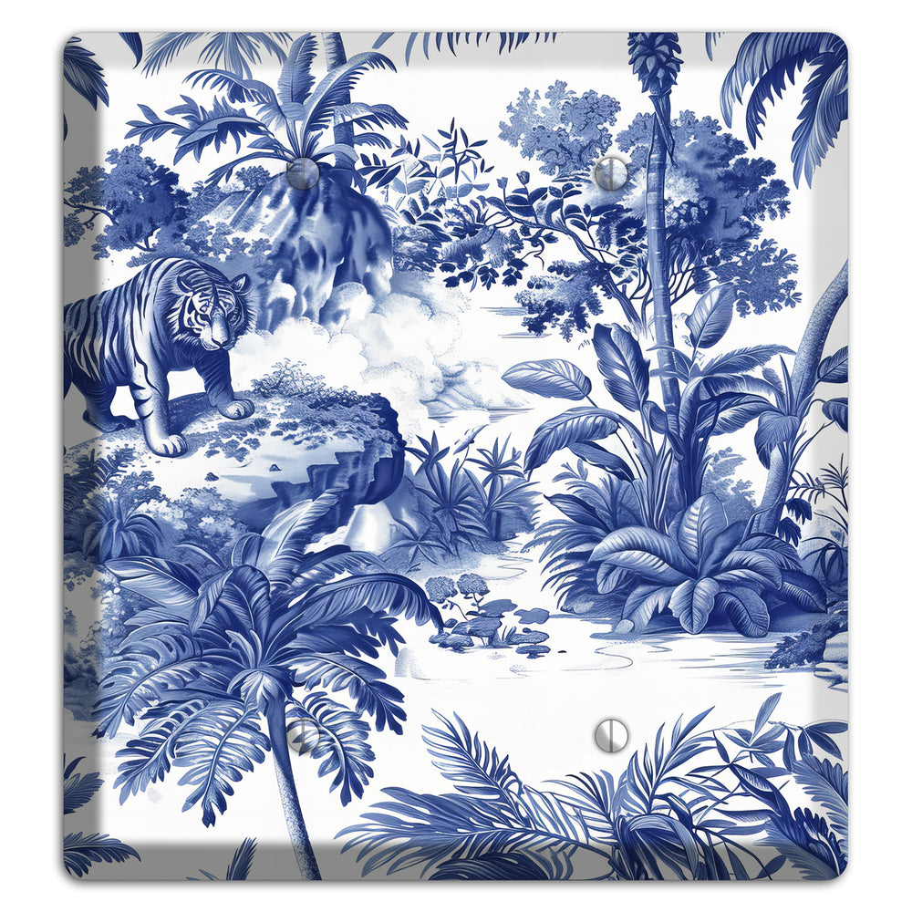 Bengal & Palm 2 Blank Wallplate
