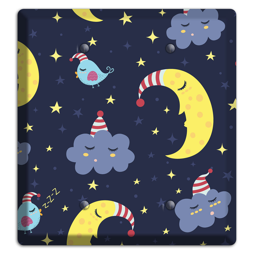 Sleepy Skies 2 Blank Wallplate