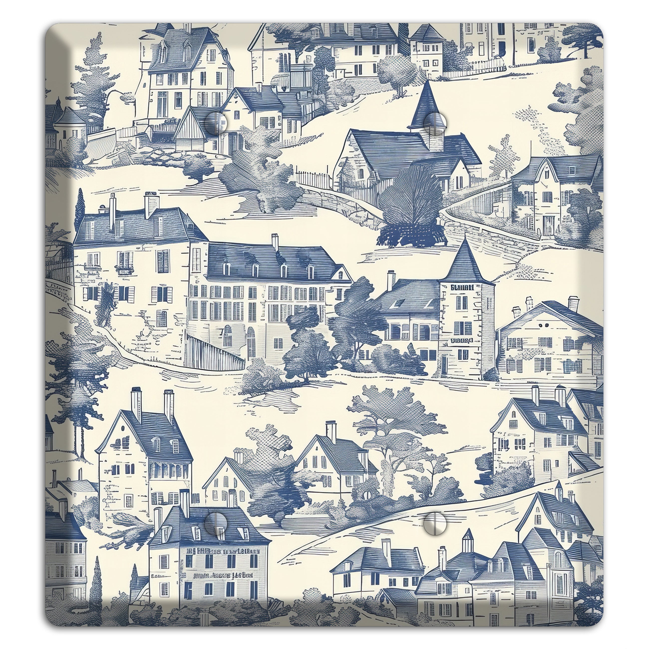 Village Chronicle 2 Blank Wallplate