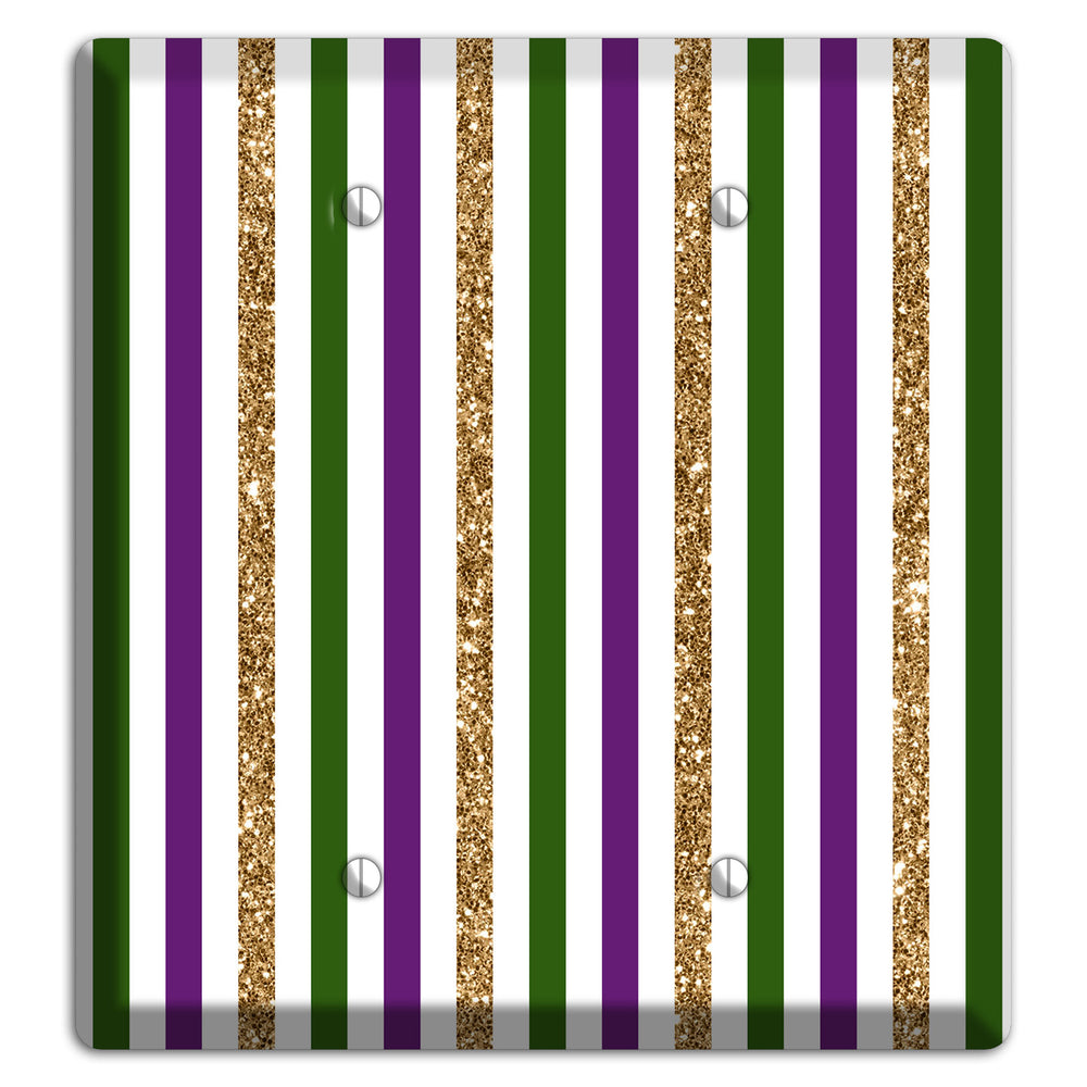 Carnival Stripes: Lumi√®re 2 Blank Wallplate