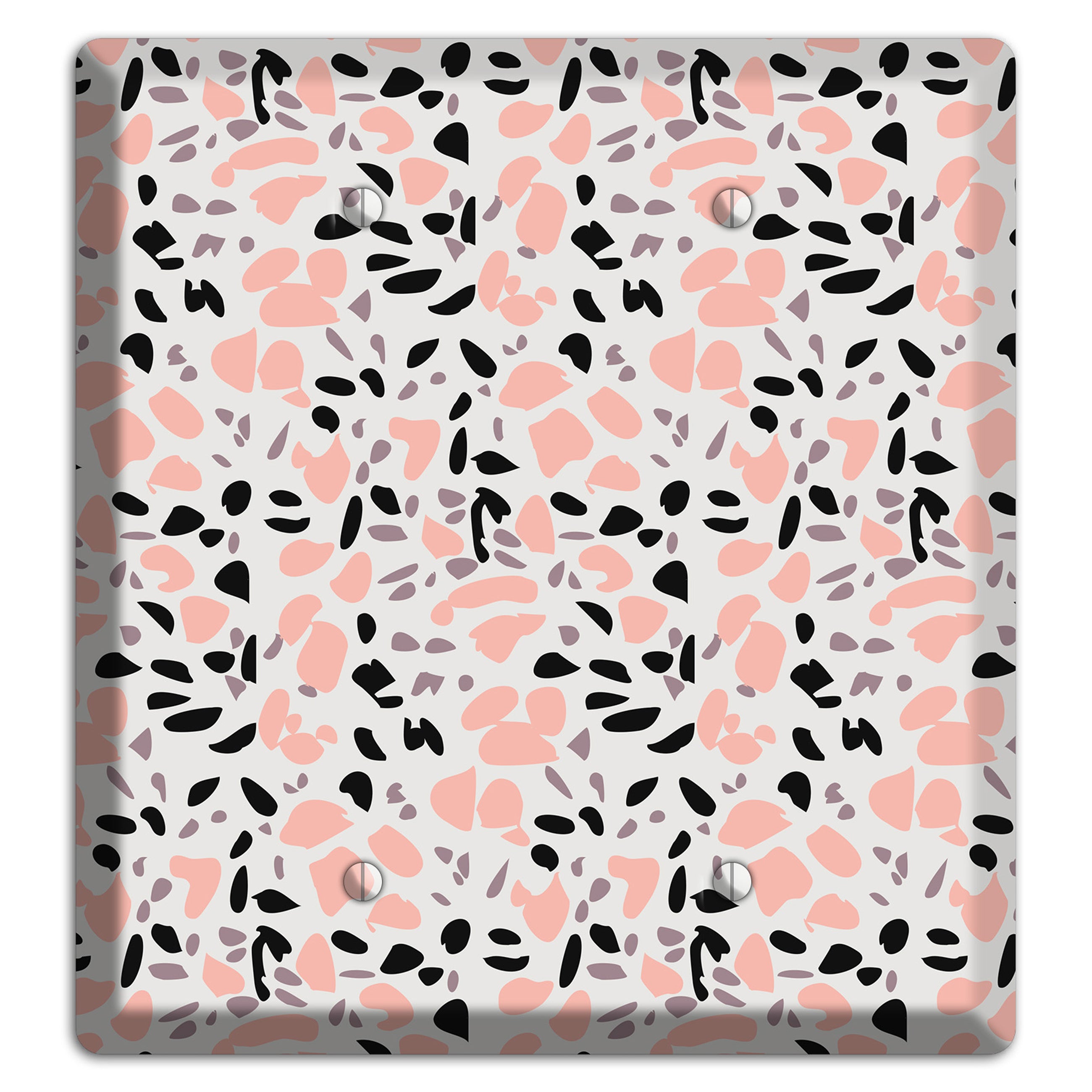 Rose Noir Confetti 2 Blank Wallplate
