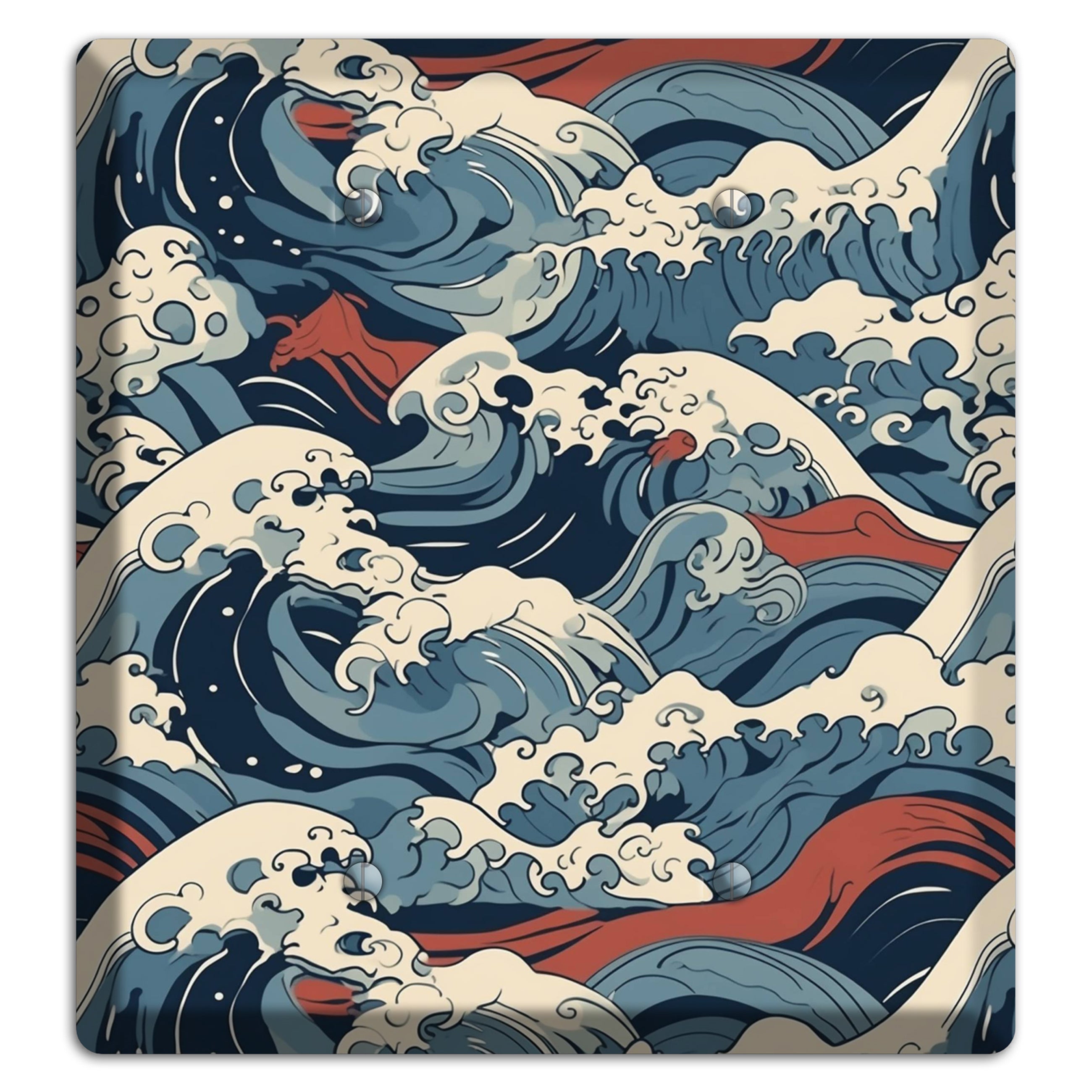 Crashing Tide Fury 2 Blank Wallplate