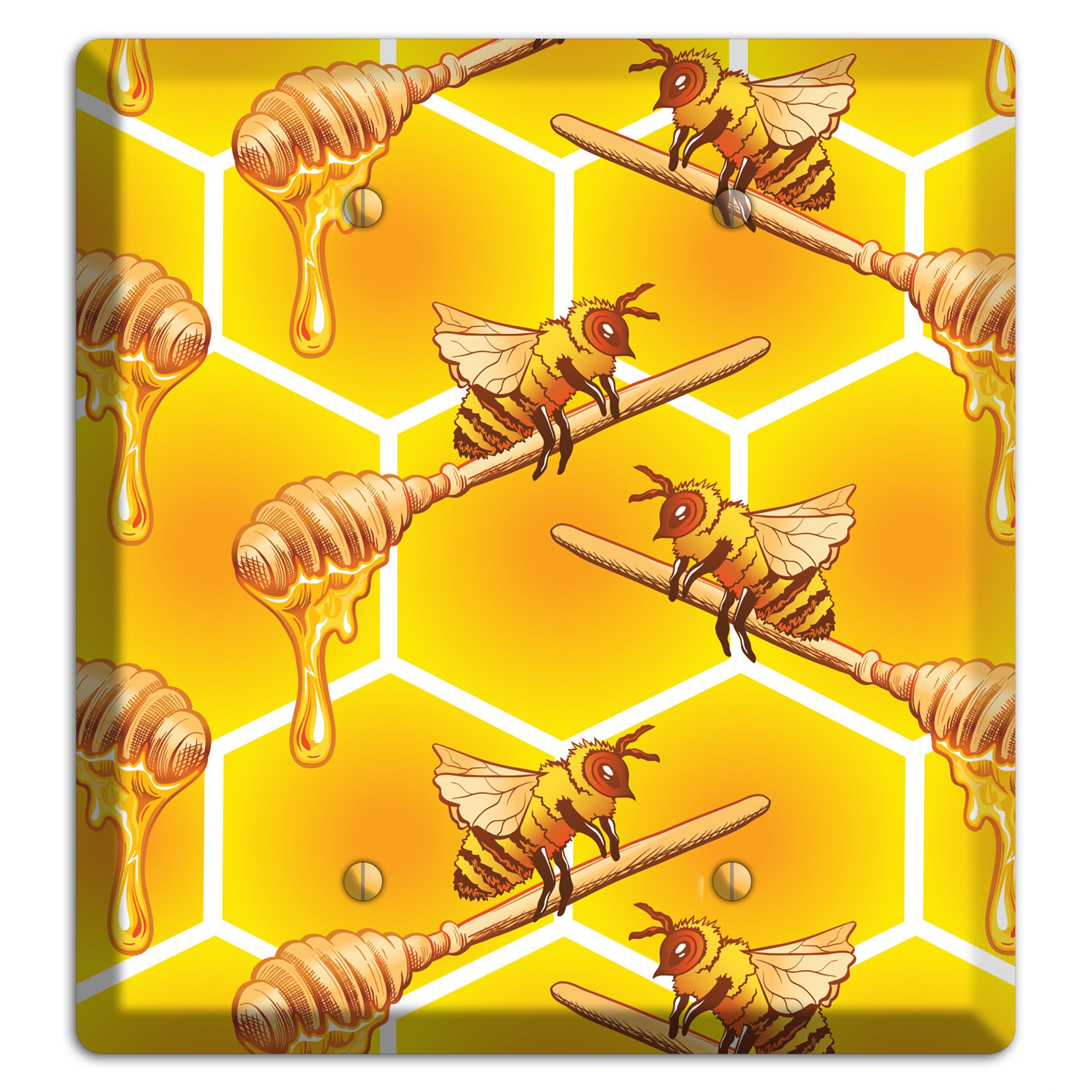 Golden Hive Ritual 2 Blank Wallplate
