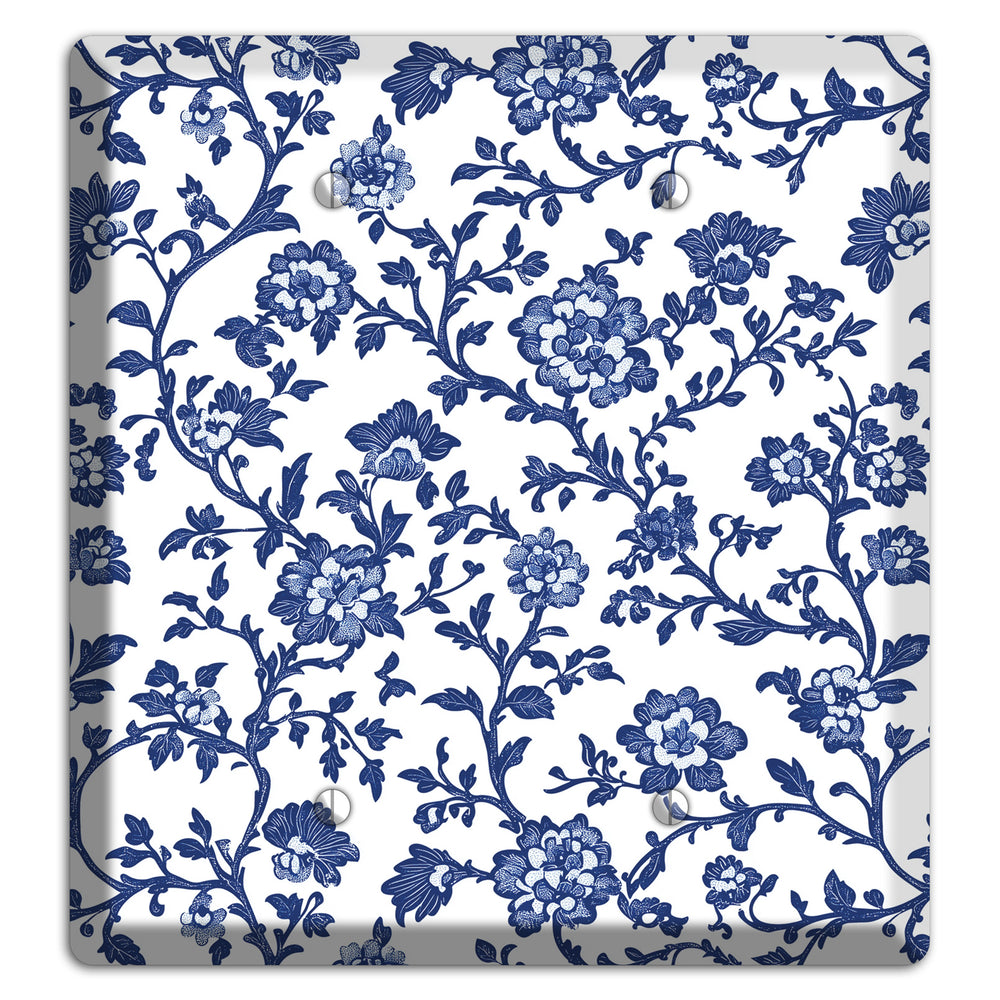 Porcelain Vine Reverie 2 Blank Wallplate