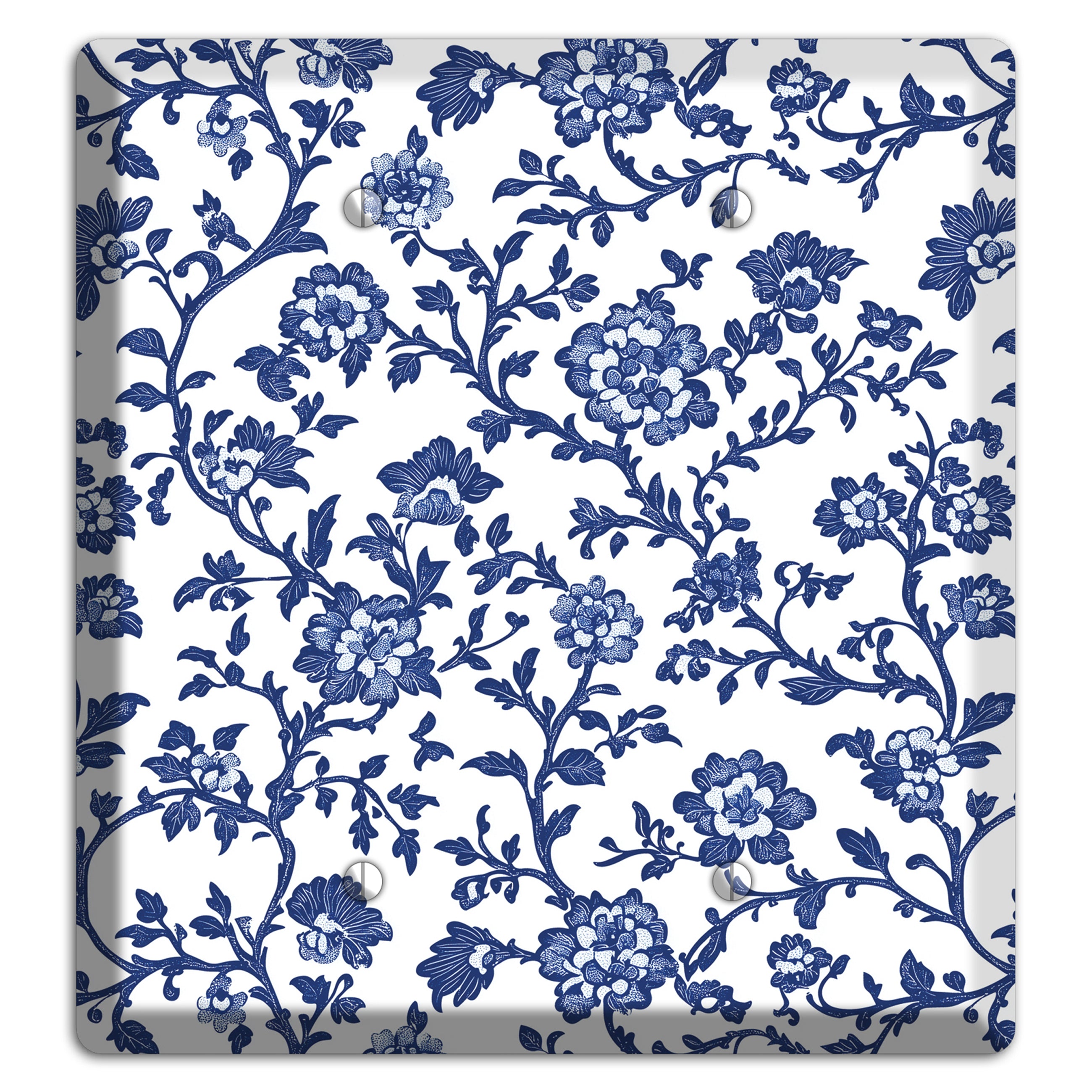 Porcelain Vine Reverie 2 Blank Wallplate