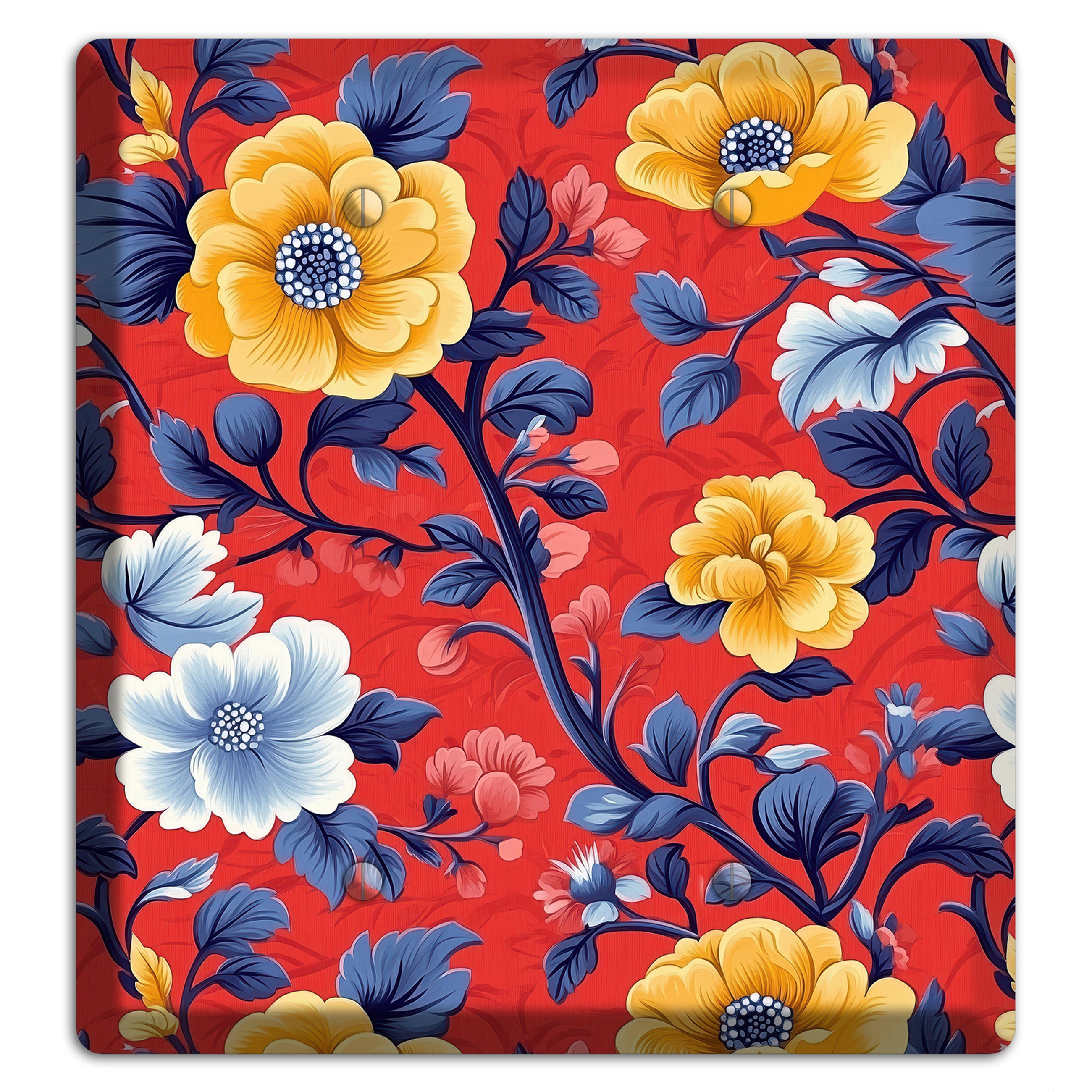 Scarlet Garden Reverie 2 Blank Wallplate