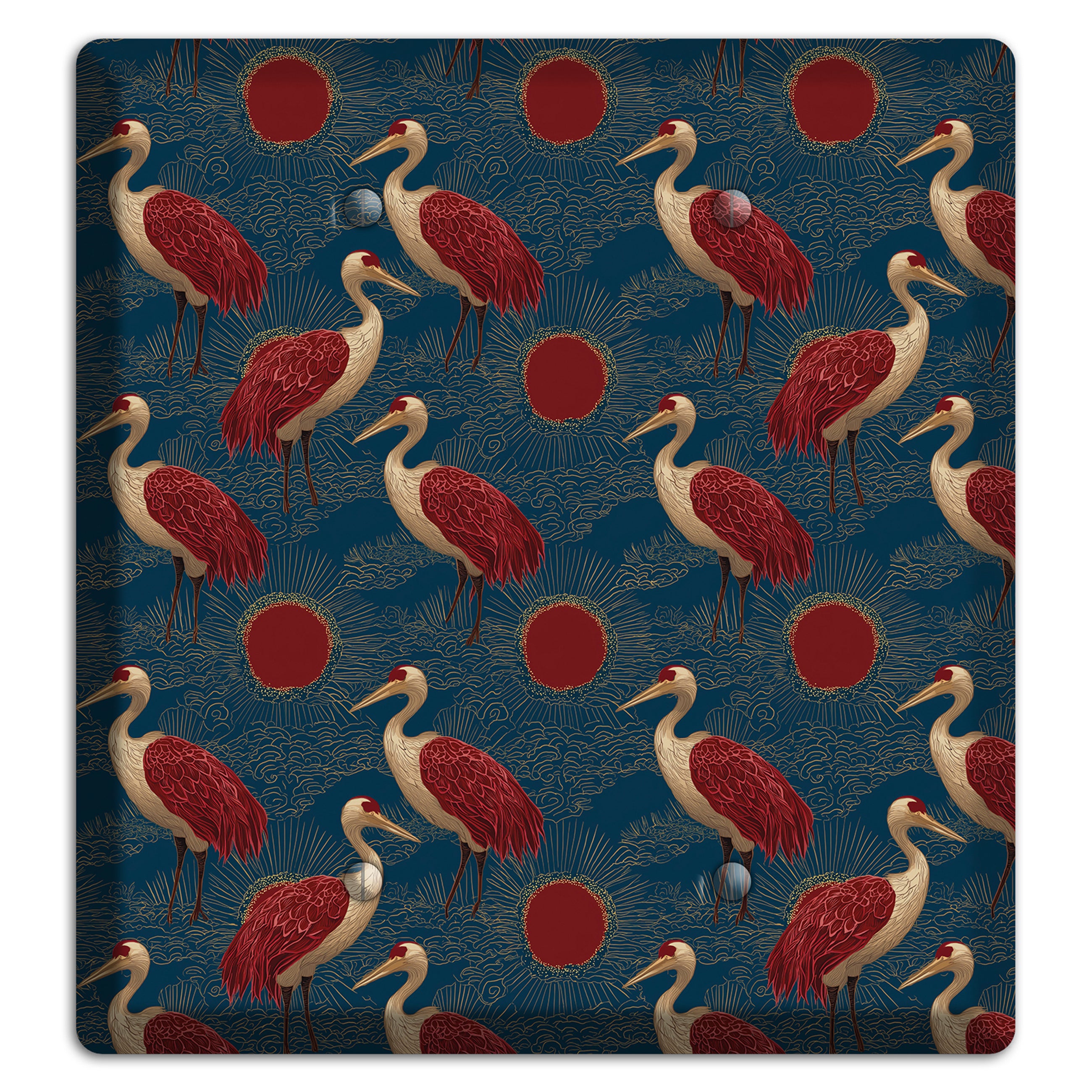 Indigo Sun Vigil 2 Blank Wallplate