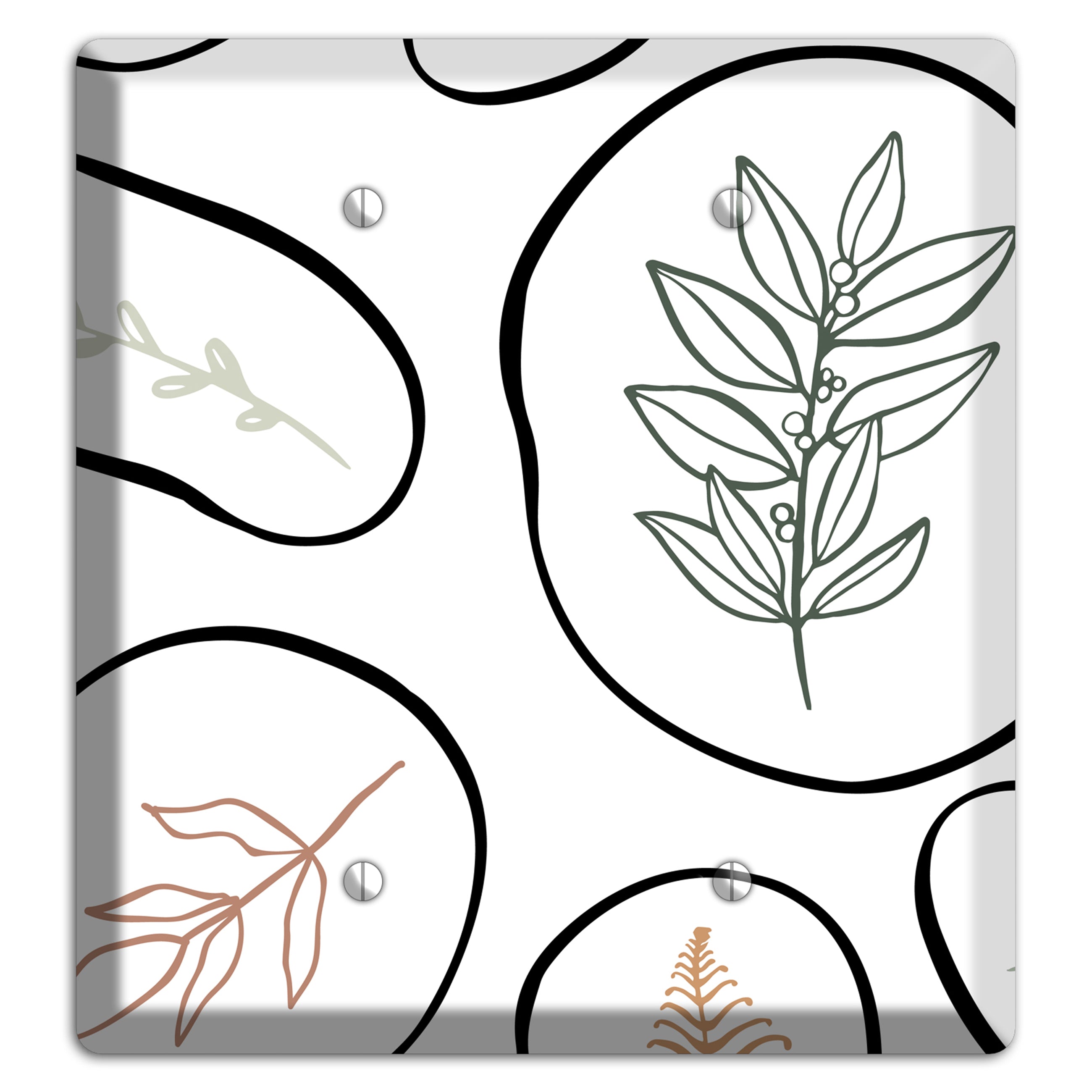 Pressed & Preserved 2 Blank Wallplate