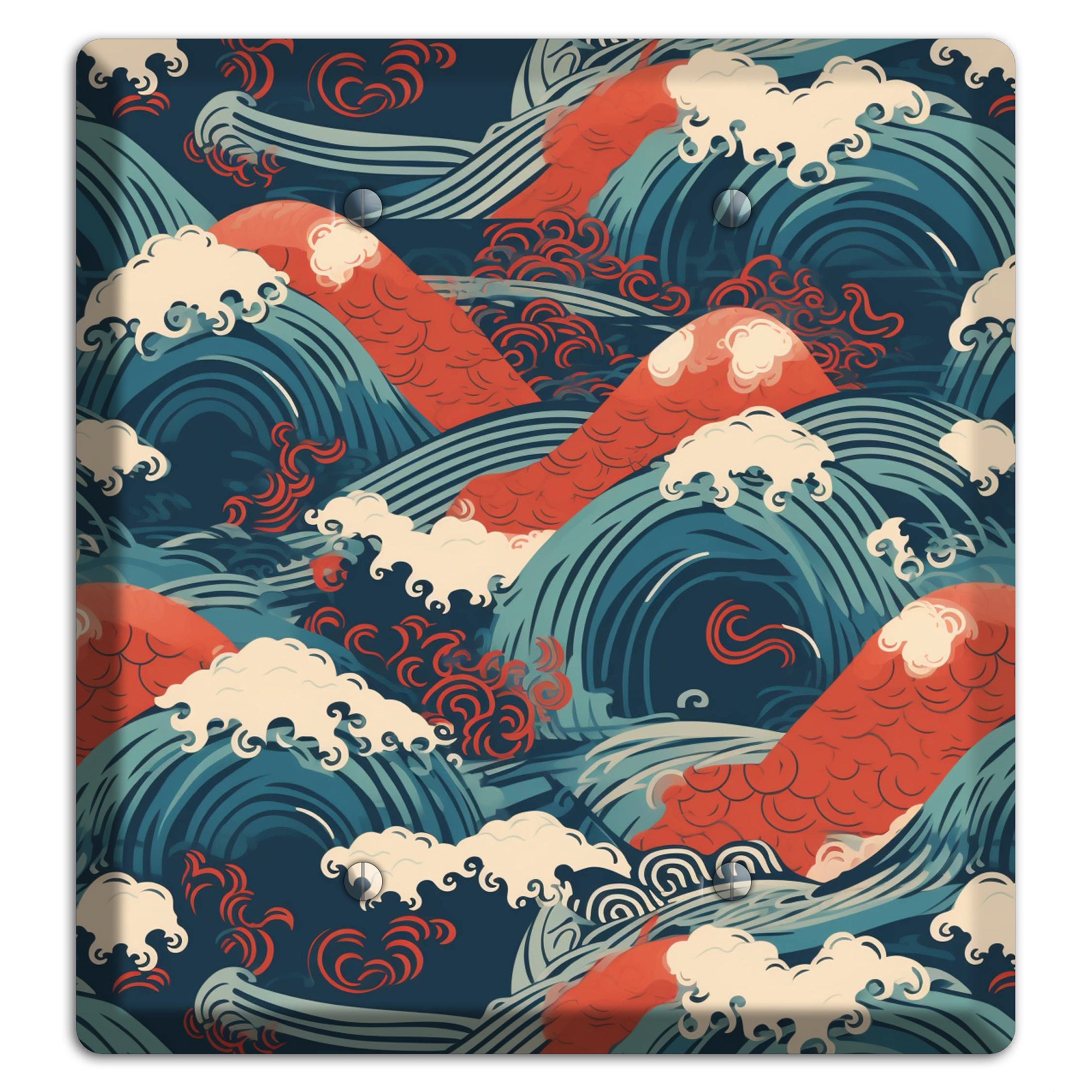 Koi & Tempest 2 Blank Wallplate